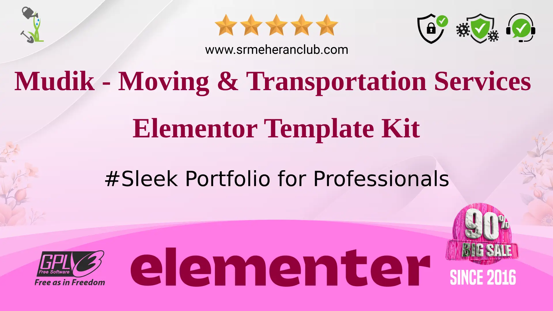 Mudik – Moving & Transportation Services Elementor Template Kit