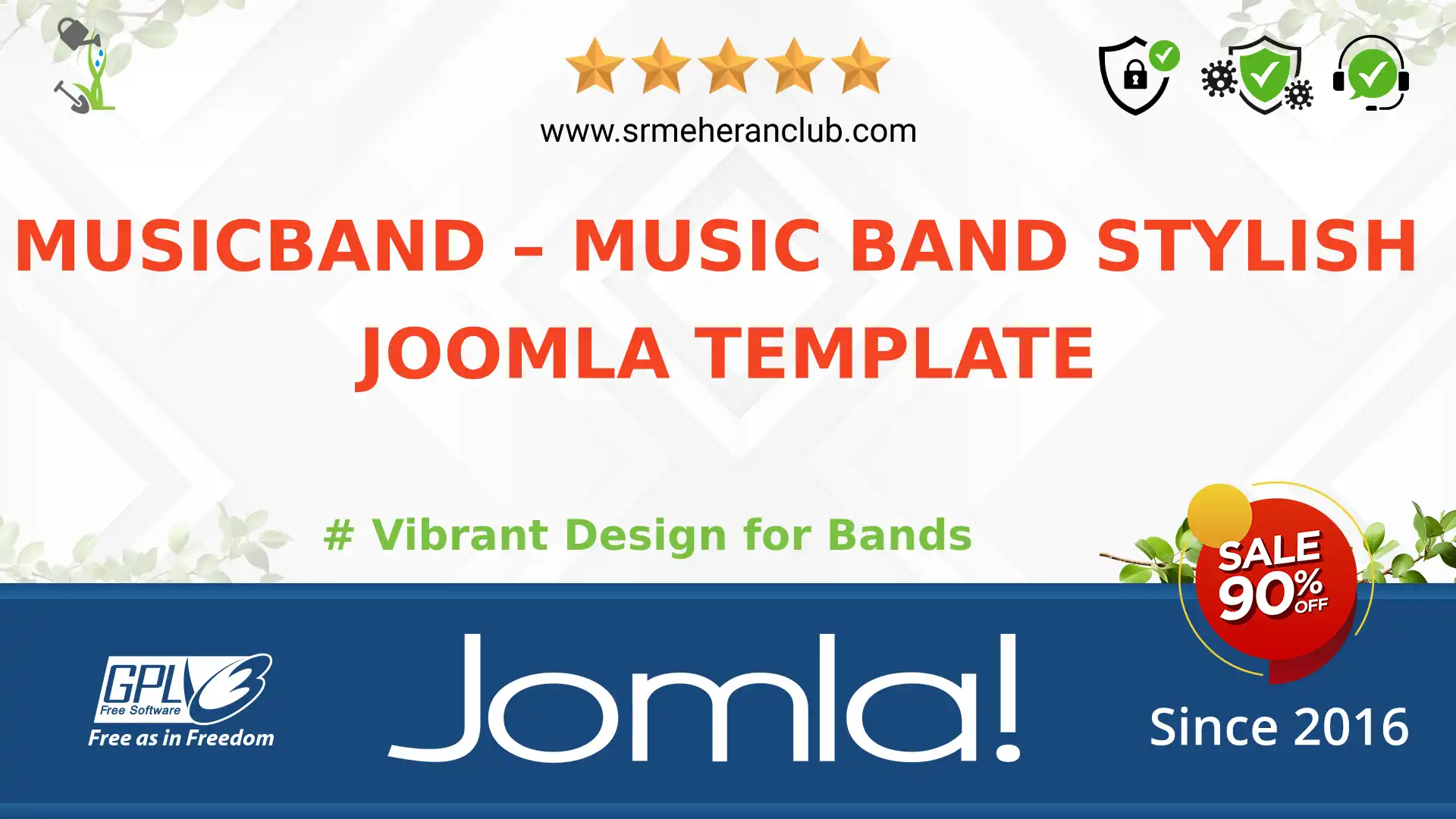 Musicband – Music Band Stylish Joomla Template — Theme by Templatemonster