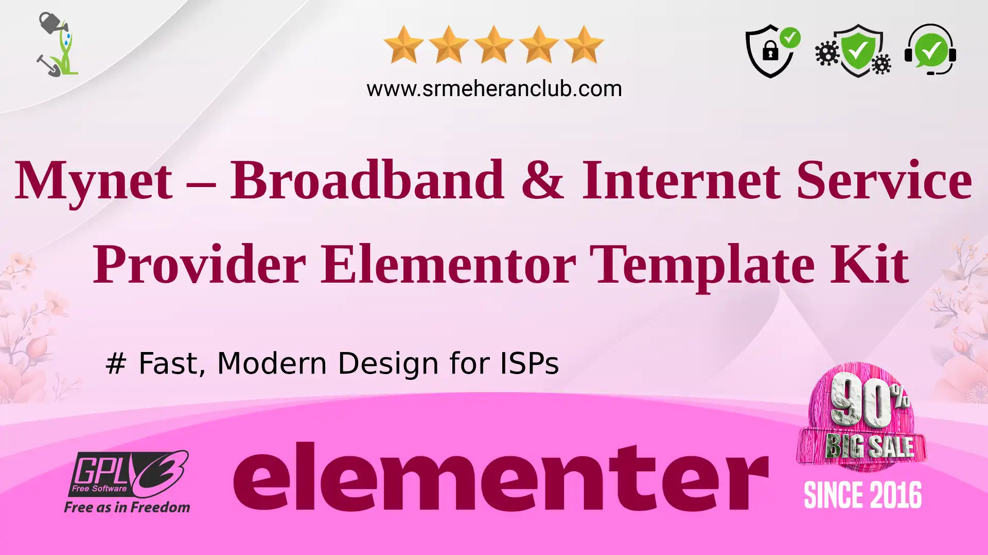 Mynet – Broadband & Internet Service Provider Elementor Template Kit — Elementor Kit by Themeforest