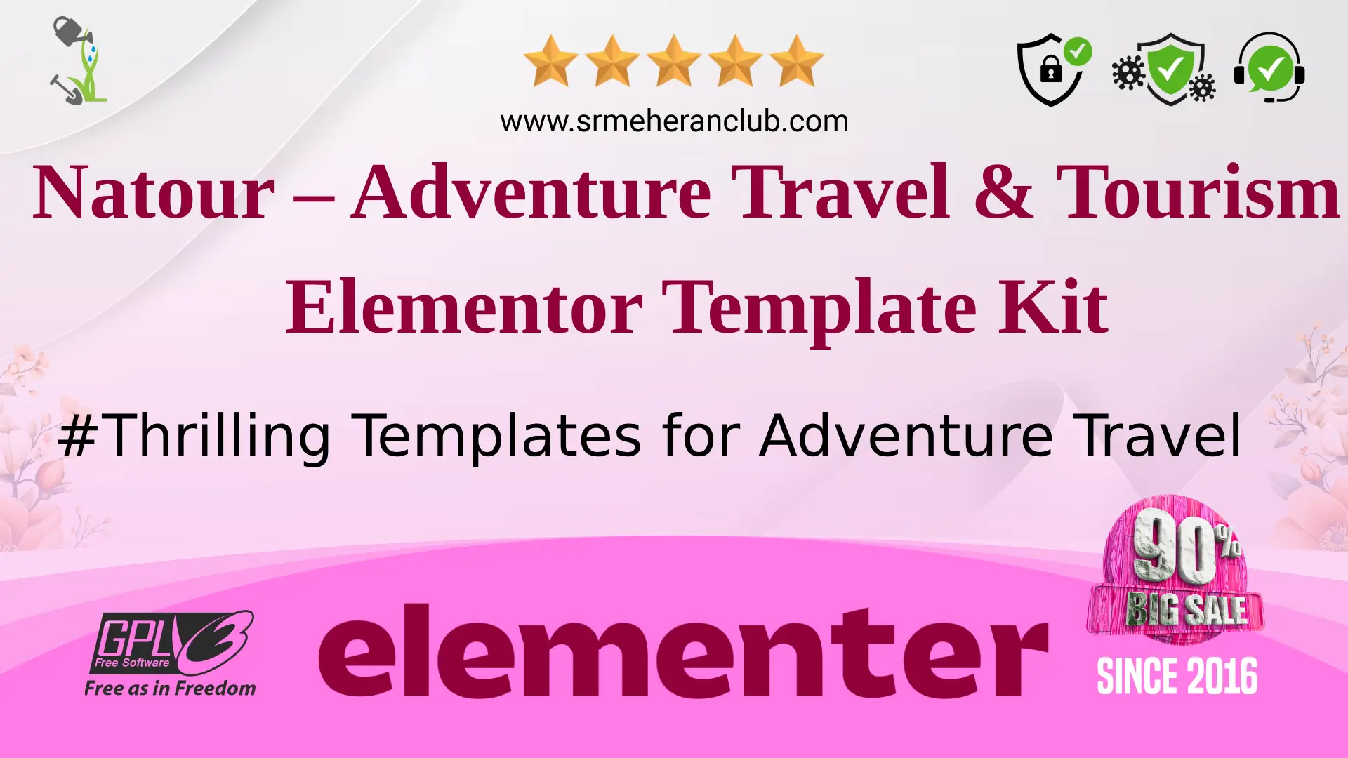 Natour – Adventure Travel & Tourism Elementor Template Kit