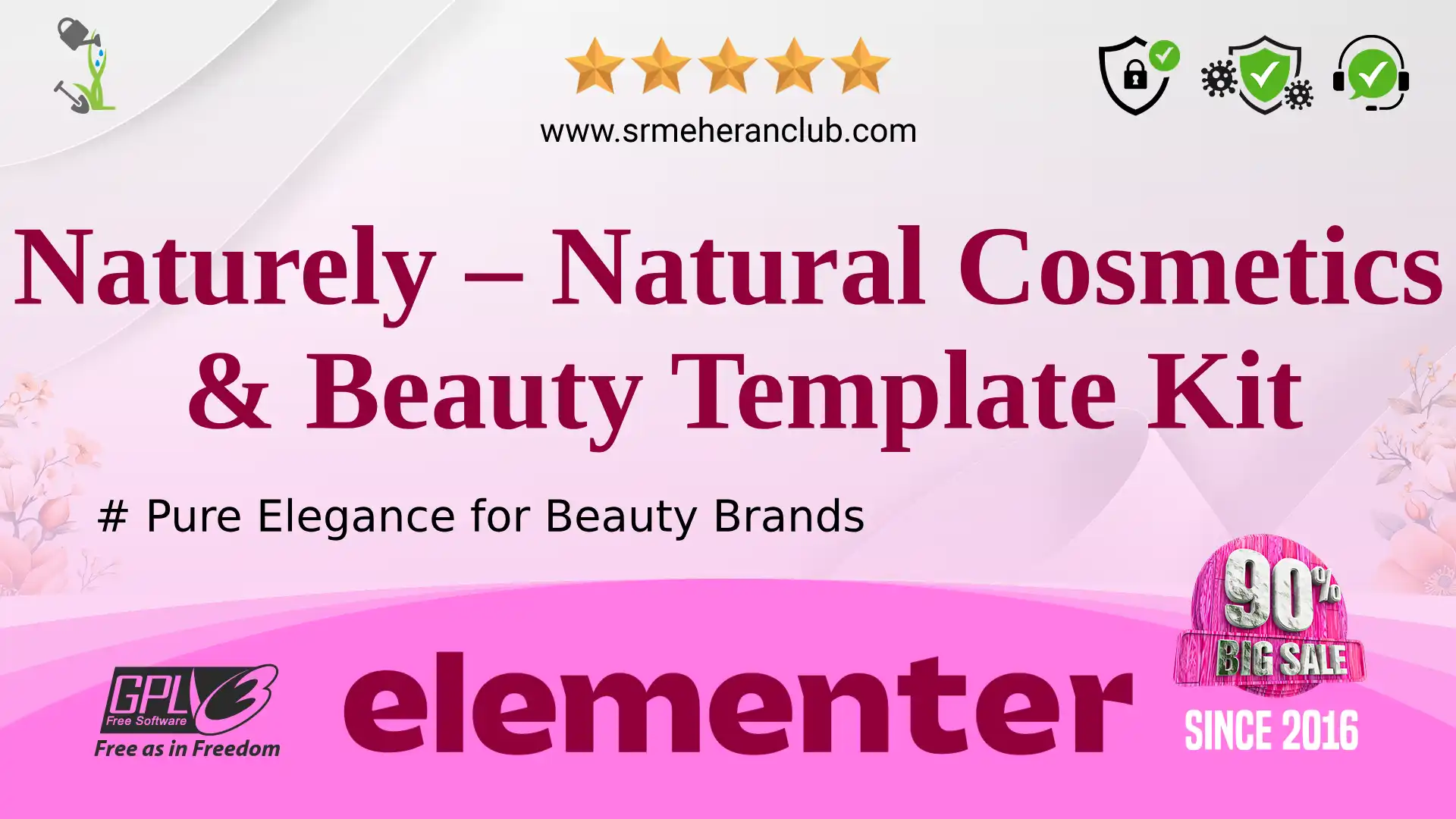 Naturely – Natural Cosmetics & Beauty Template Kit — Elementor Kit by Themeforest