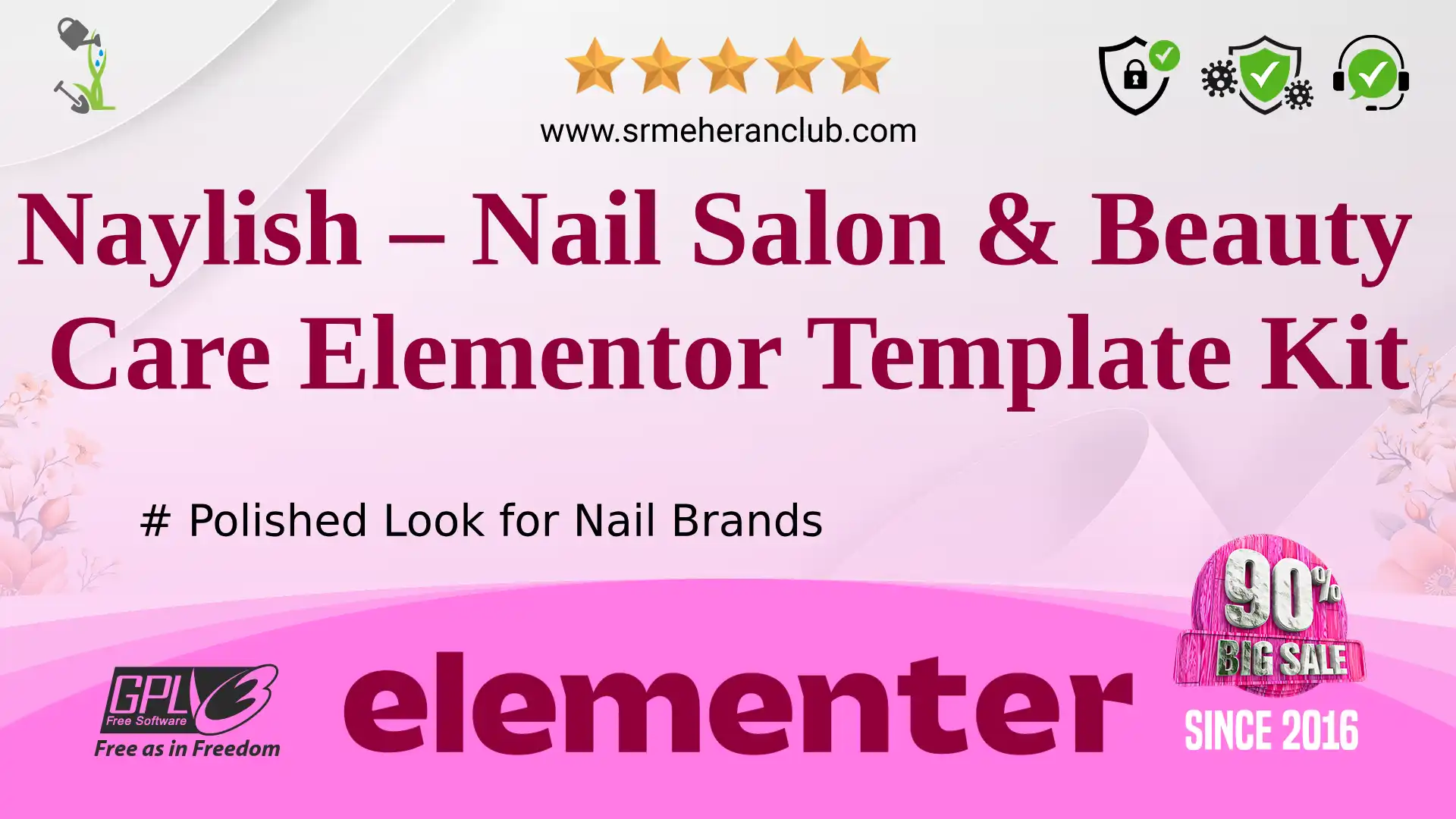Naylish – Nail Salon & Beauty Care Elementor Template Kit — Elementor Kit by Themeforest