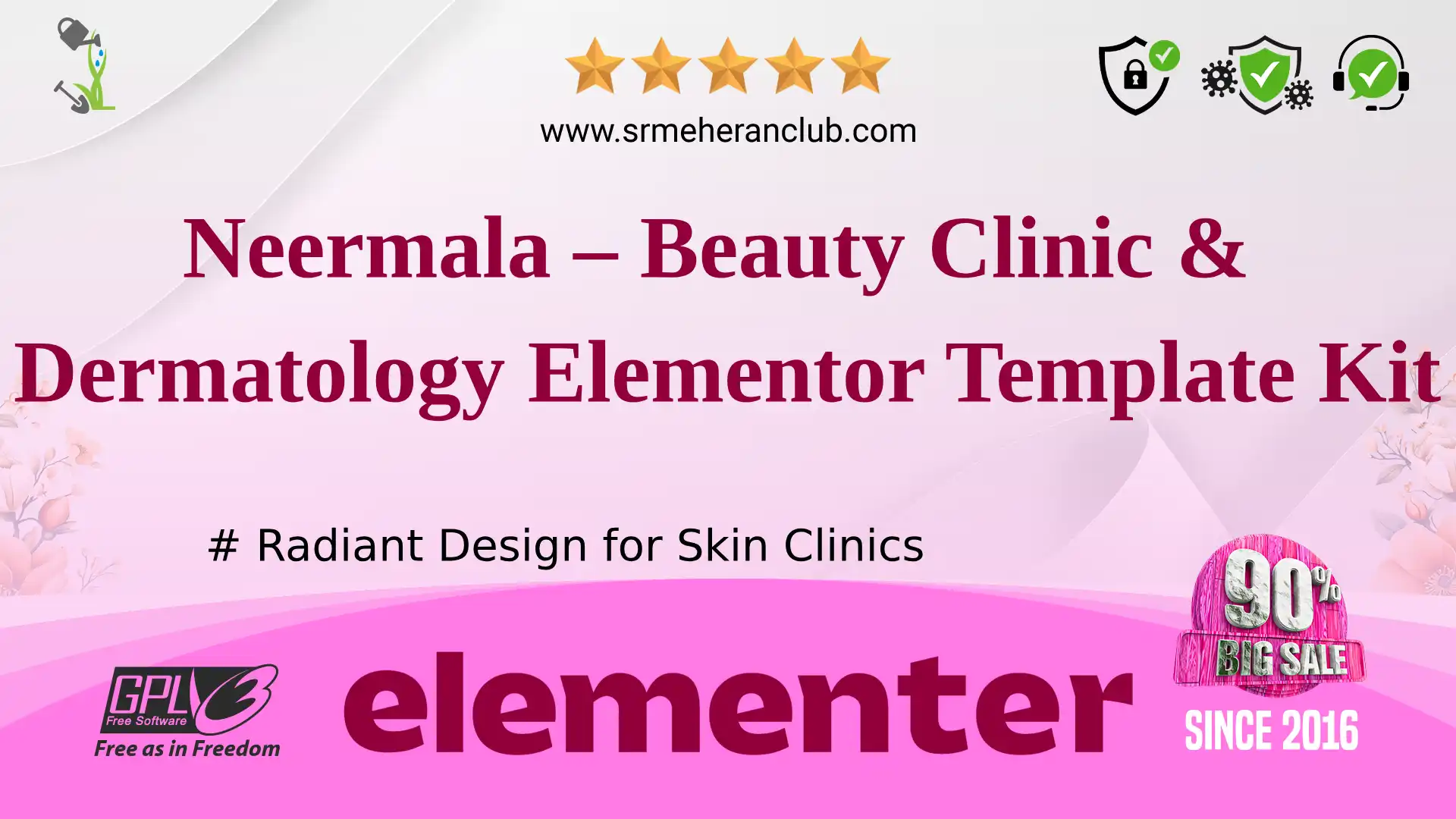 Neermala – Beauty Clinic & Dermatology Elementor Template Kit — Elementor Kit by Themeforest