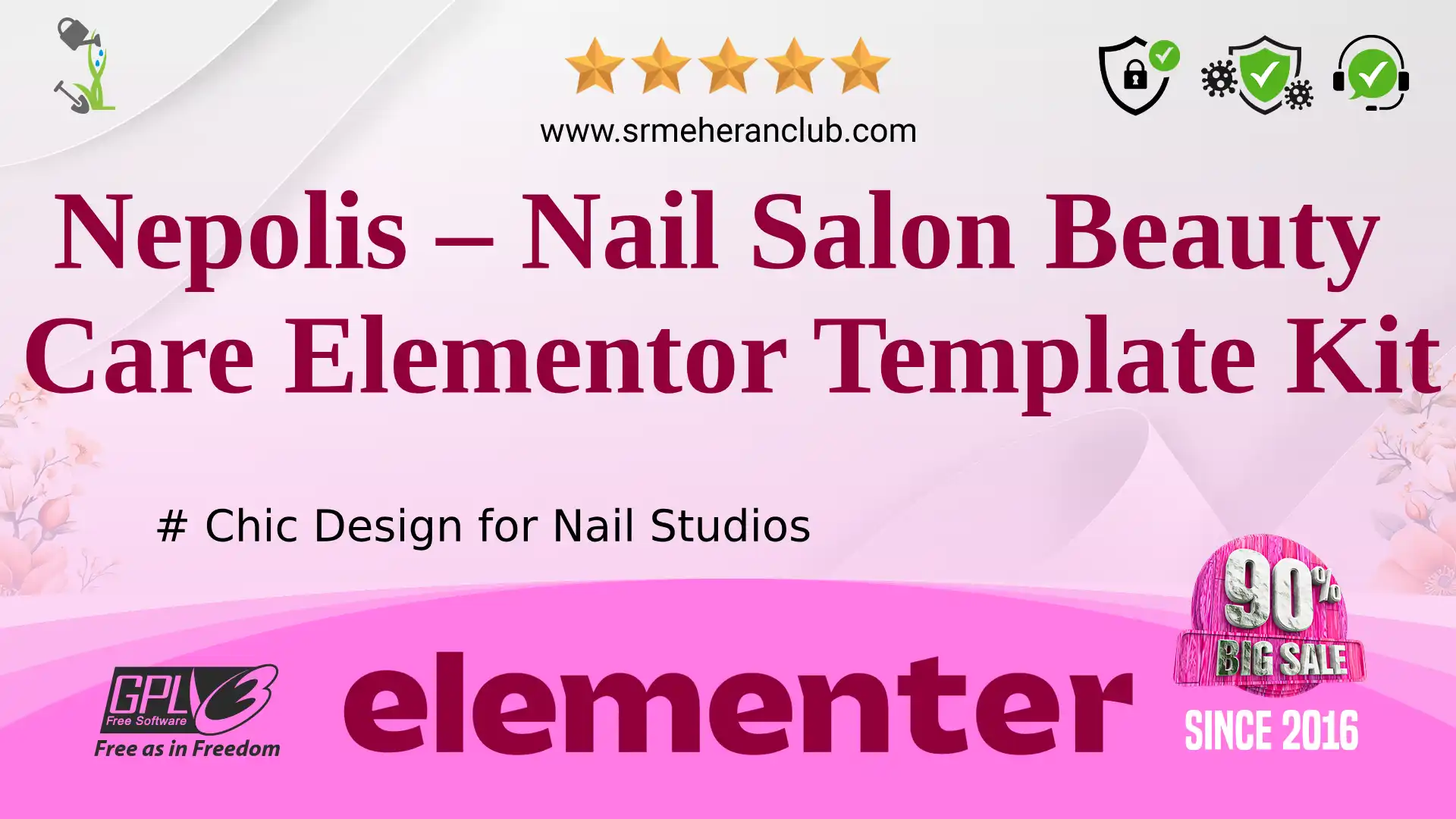 Nepolis – Nail Salon Beauty Care Elementor Template Kit — Elementor Kit by Themeforest