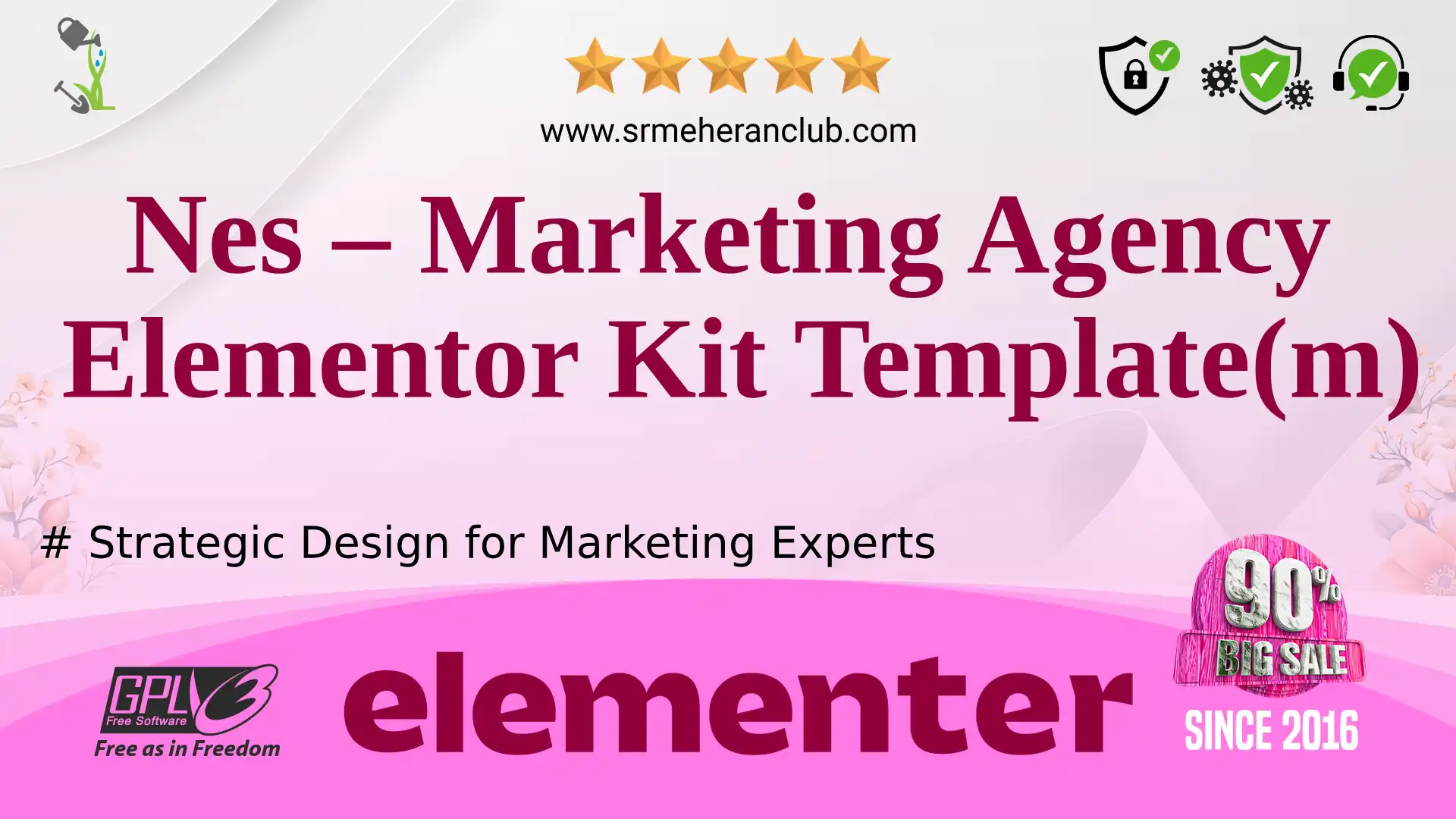 Nes – Marketing Agency Elementor Kit Template(m) — Elementor Kit by Templatemonster