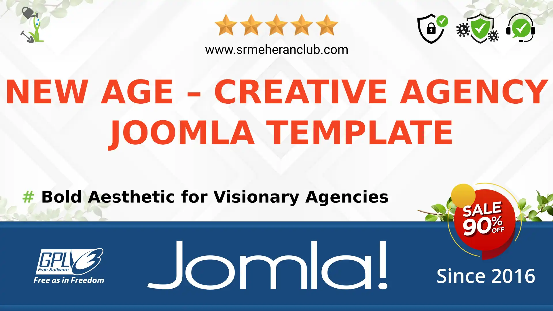 New Age – Creative Agency Joomla Template — Theme by Themeforest