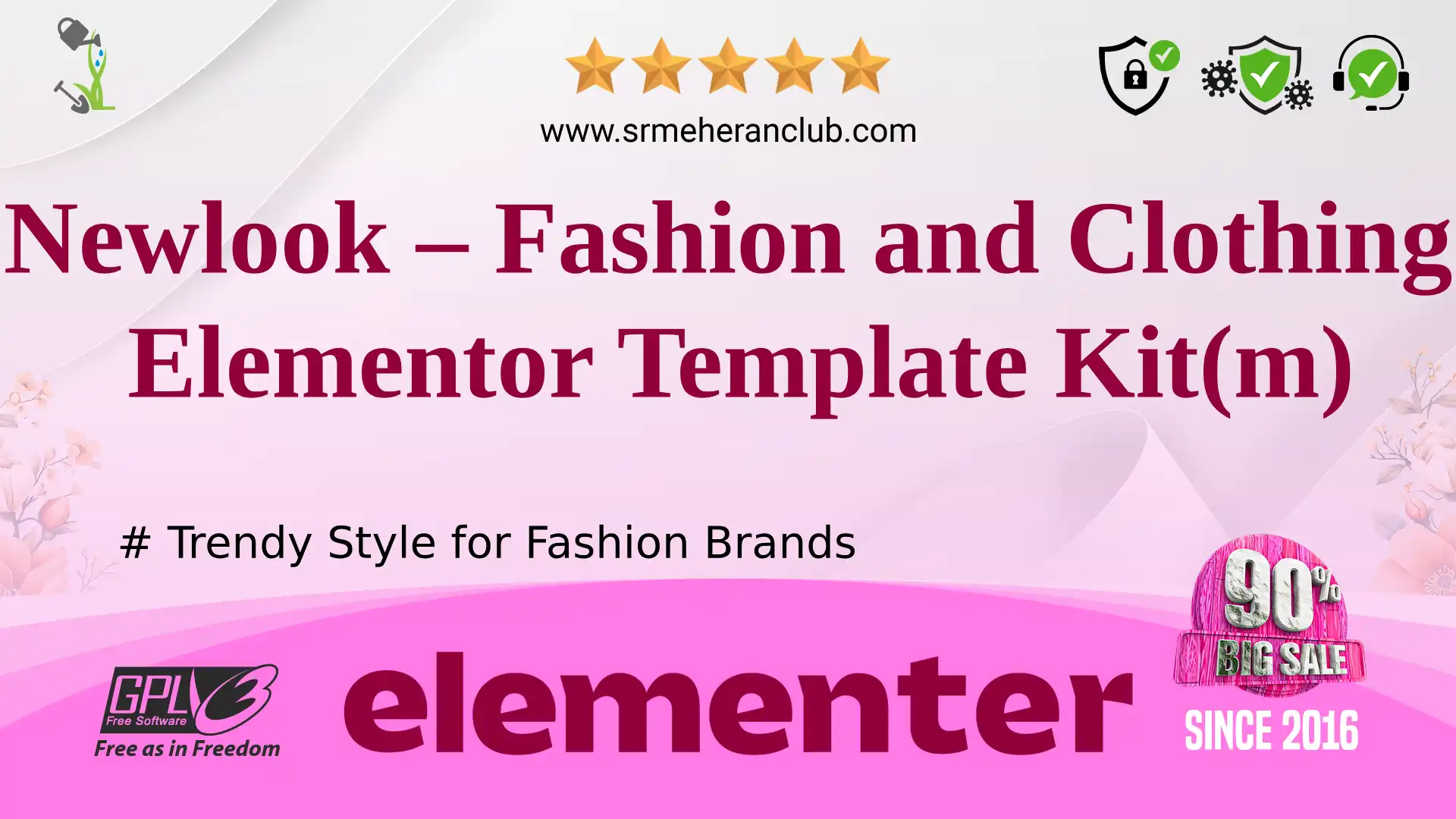 Newlook – Fashion and Clothing Elementor Template Kit(m) — Elementor Kit by Templatemonster