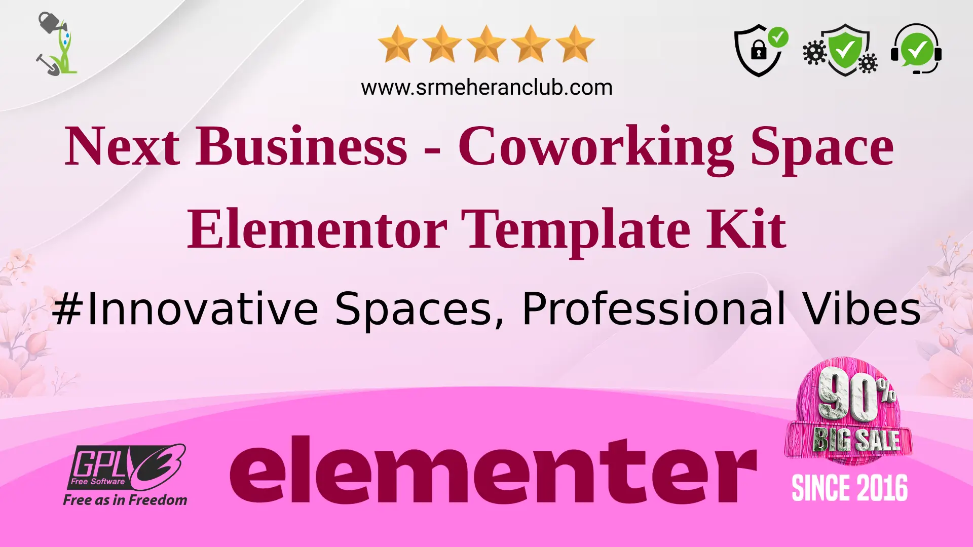 Next Business – Coworking Space Elementor Template Kit — Elementor Kit by Themeforest