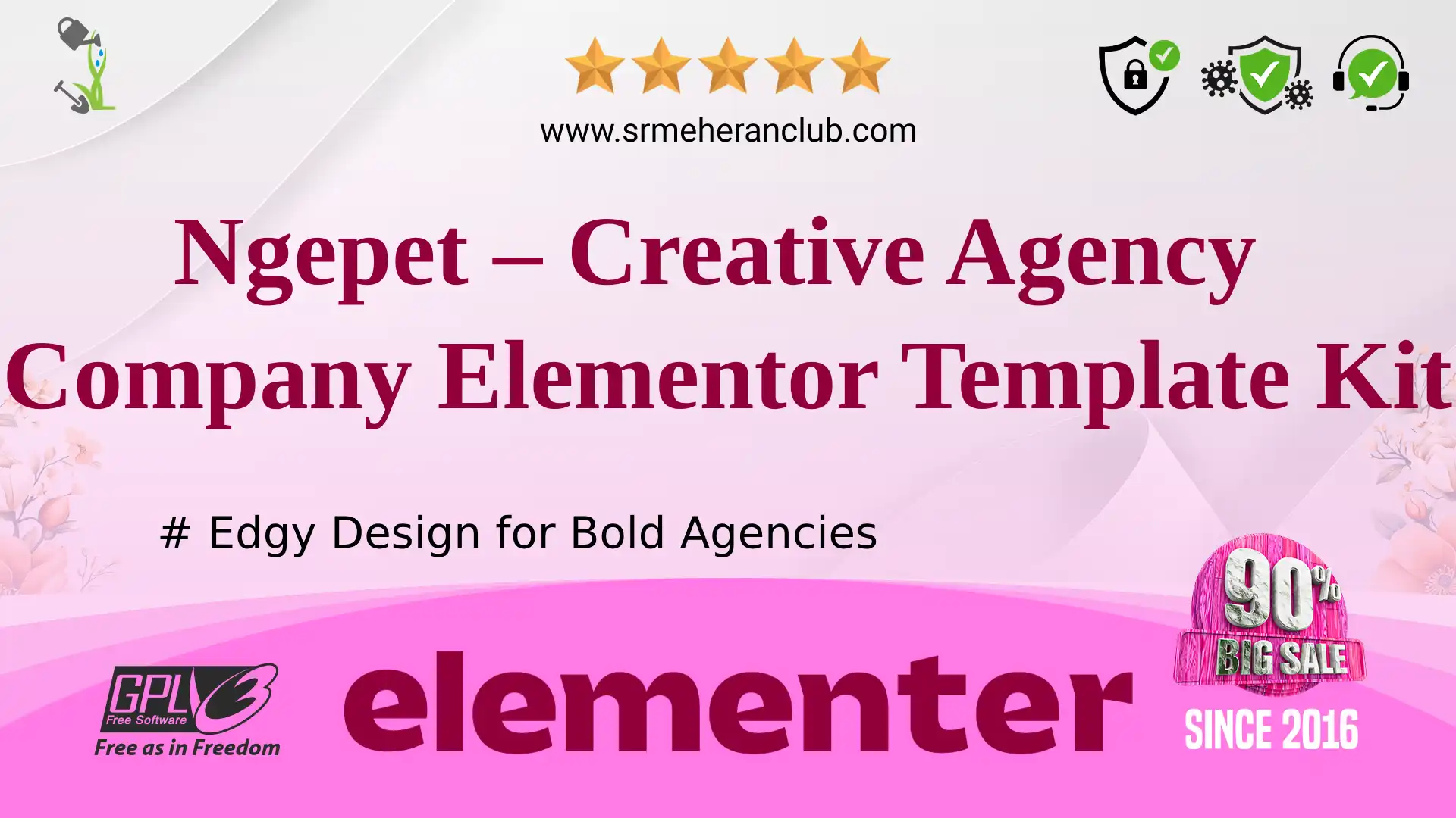 Ngepet – Creative Agency Company Elementor Template Kit — Elementor Kit by Themeforest