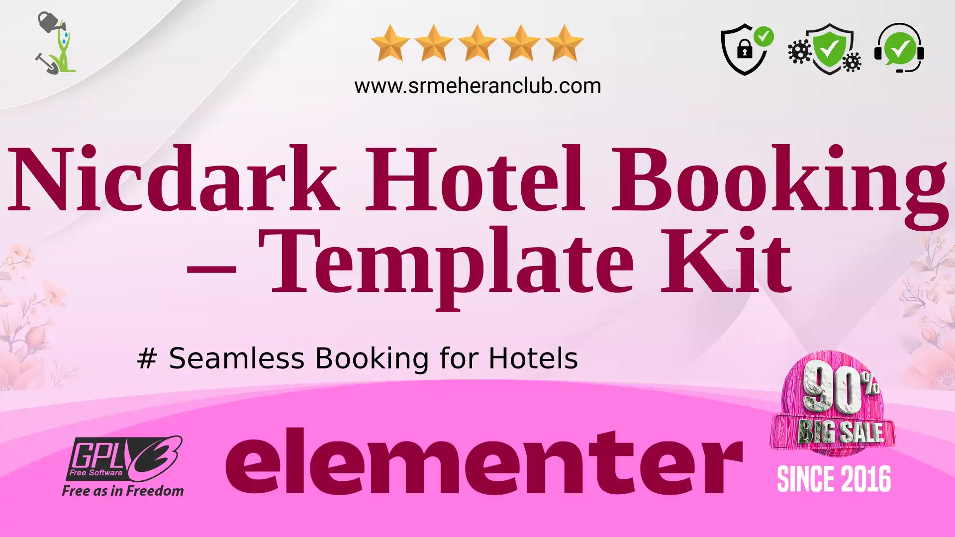 Nicdark Hotel Booking – Template Kit — Elementor Kit by Themeforest