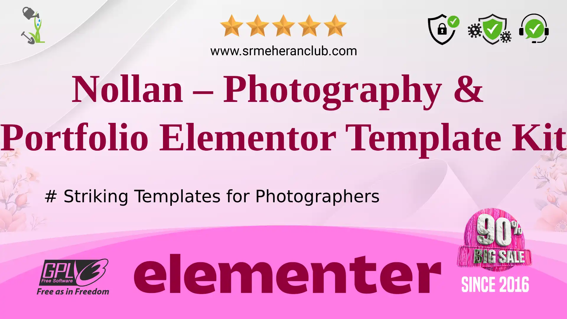 Nollan – Photography & Portfolio Elementor Template Kit