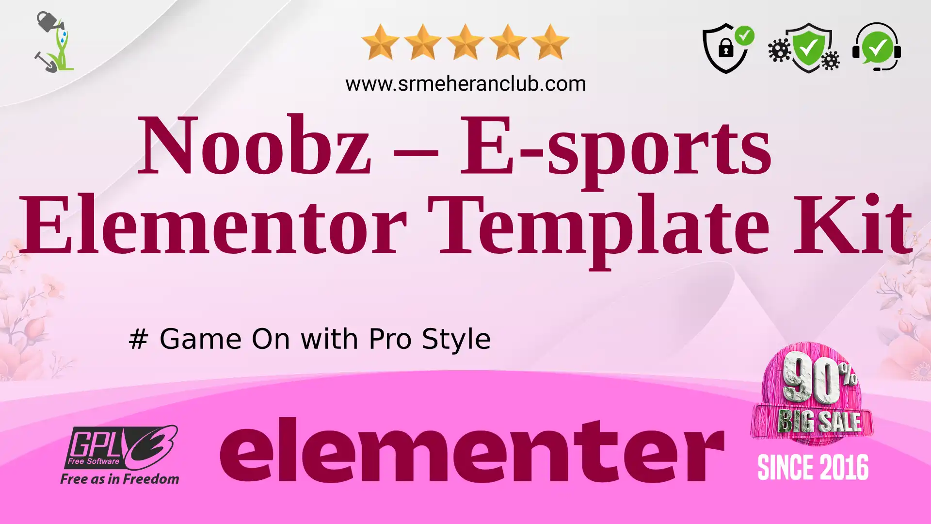 Noobz – E-sports Elementor Template Kit — Elementor Kit by Themeforest