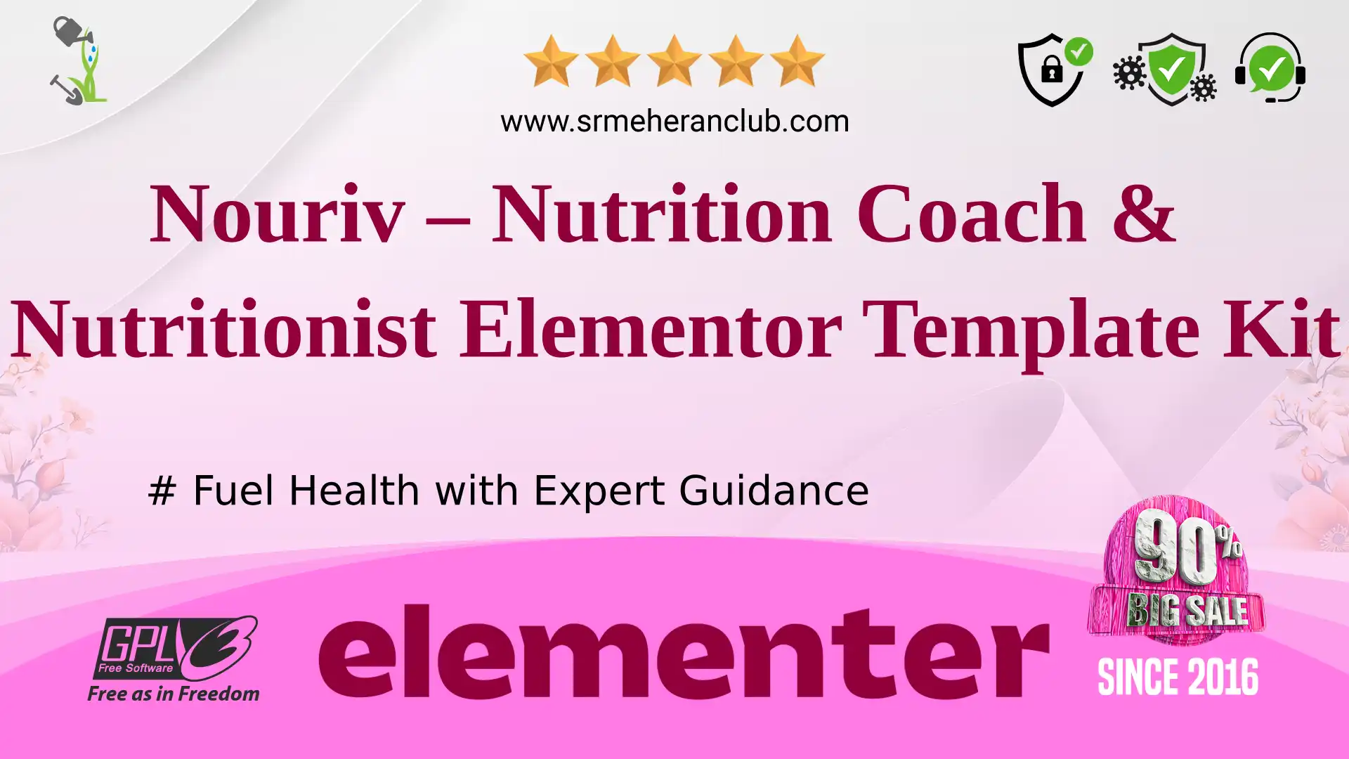 Nouriv – Nutrition Coach & Nutritionist Elementor Template Kit — Elementor Kit by Themeforest