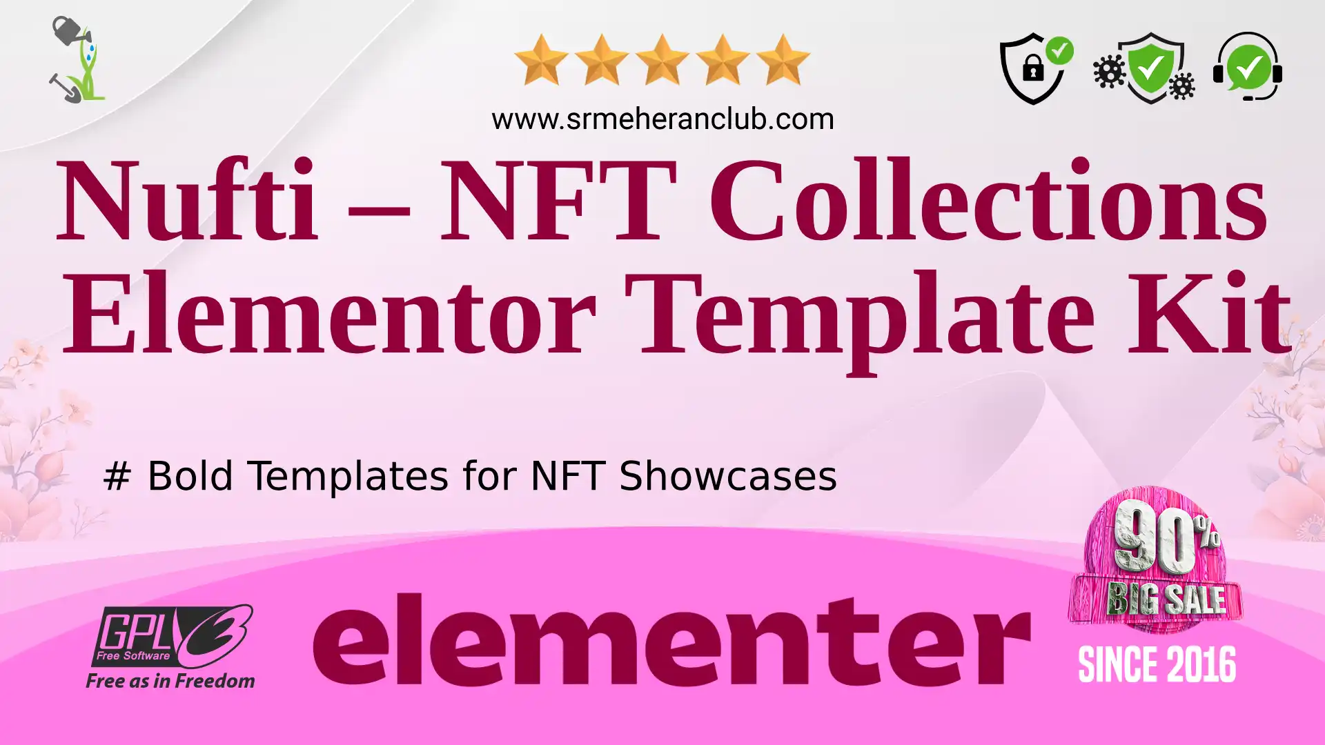 Nufti – NFT Collections Elementor Template Kit — Elementor Kit by Themeforest