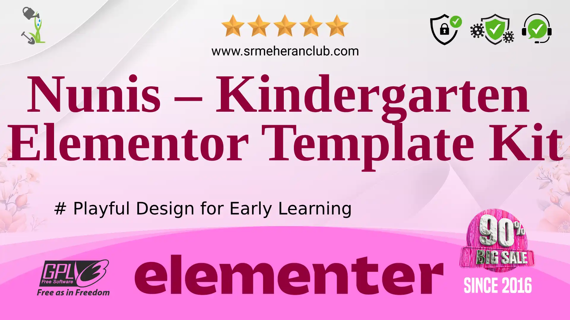 Nunis – Kindergarten Elementor Template Kit — Elementor Kit by Themeforest