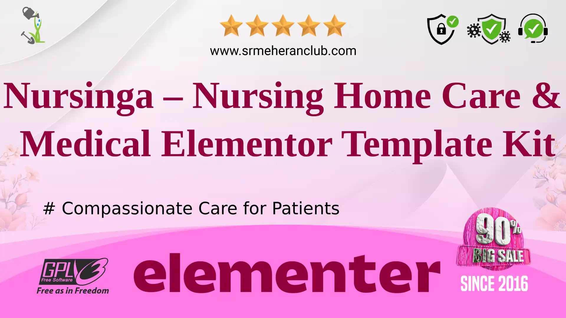 Nursinga – Nursing Home Care & Medical Elementor Template Kit — Elementor Kit by Themeforest
