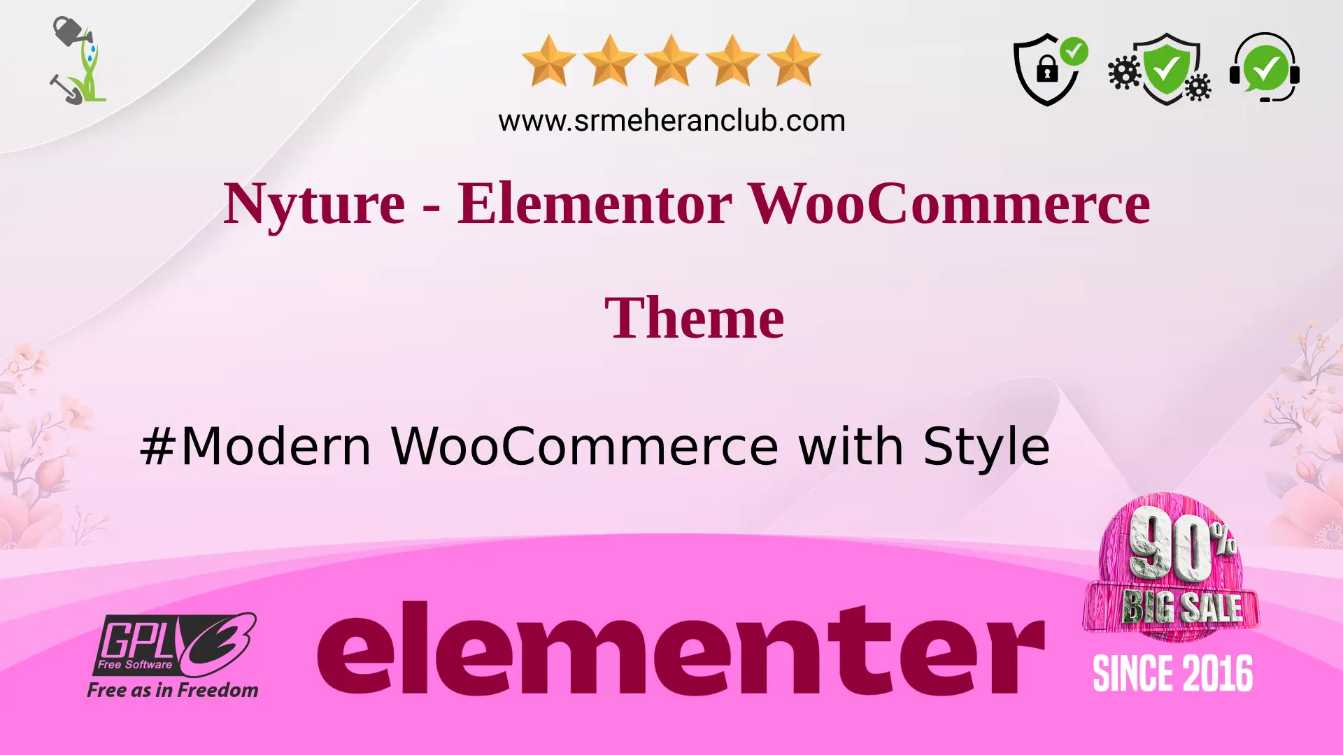 Nyture – Elementor WooCommerce Theme — Theme by Themeforest