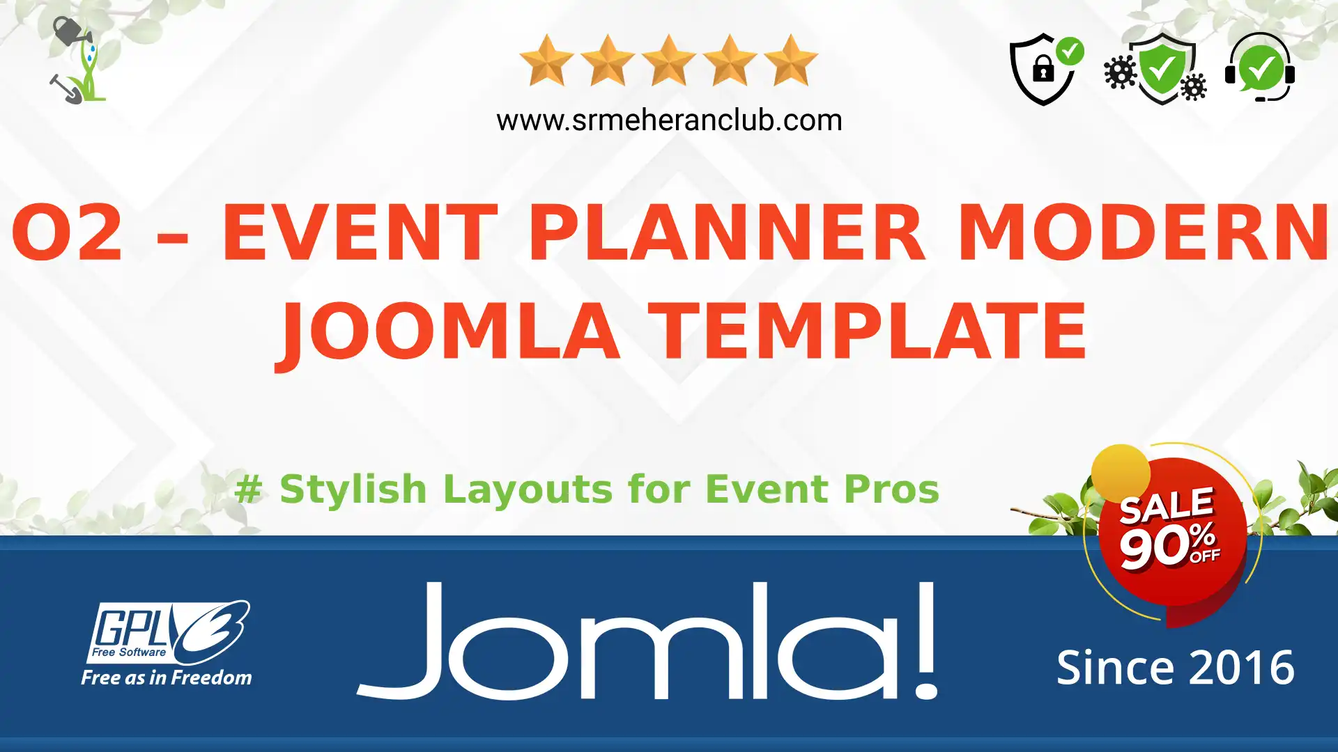 O2 – Event Planner Modern Joomla Template — Theme by Templatemonster