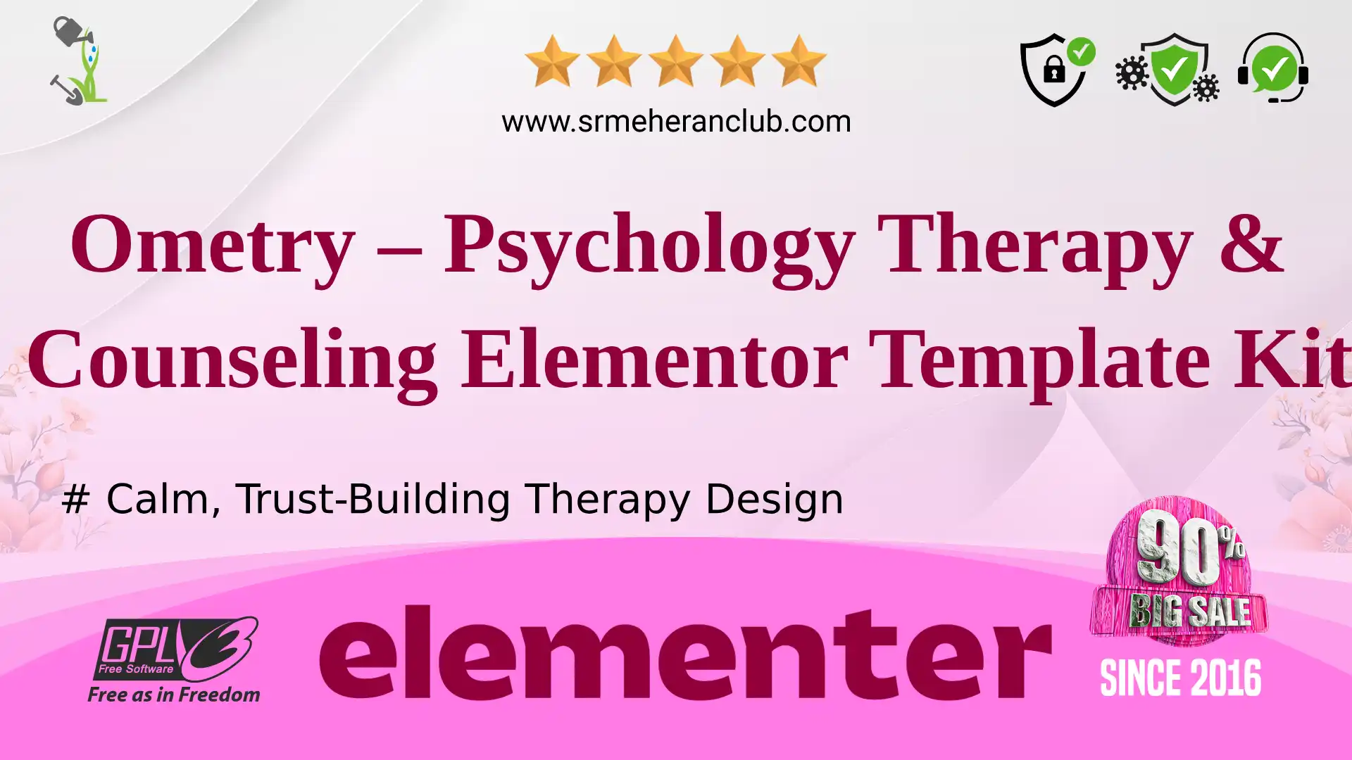 Ometry – Psychology Therapy & Counseling Elementor Template Kit — Elementor Kit by Themeforest
