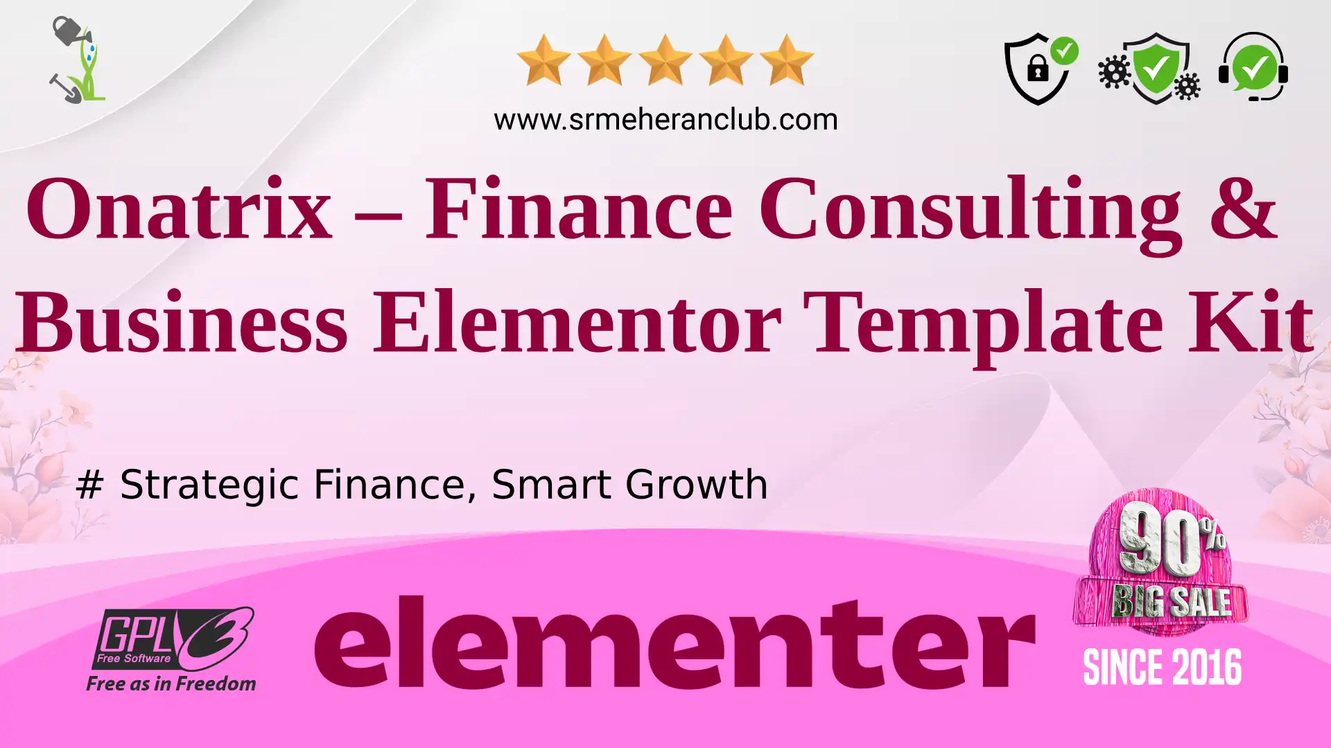 Onatrix – Finance Consulting & Business Elementor Template Kit