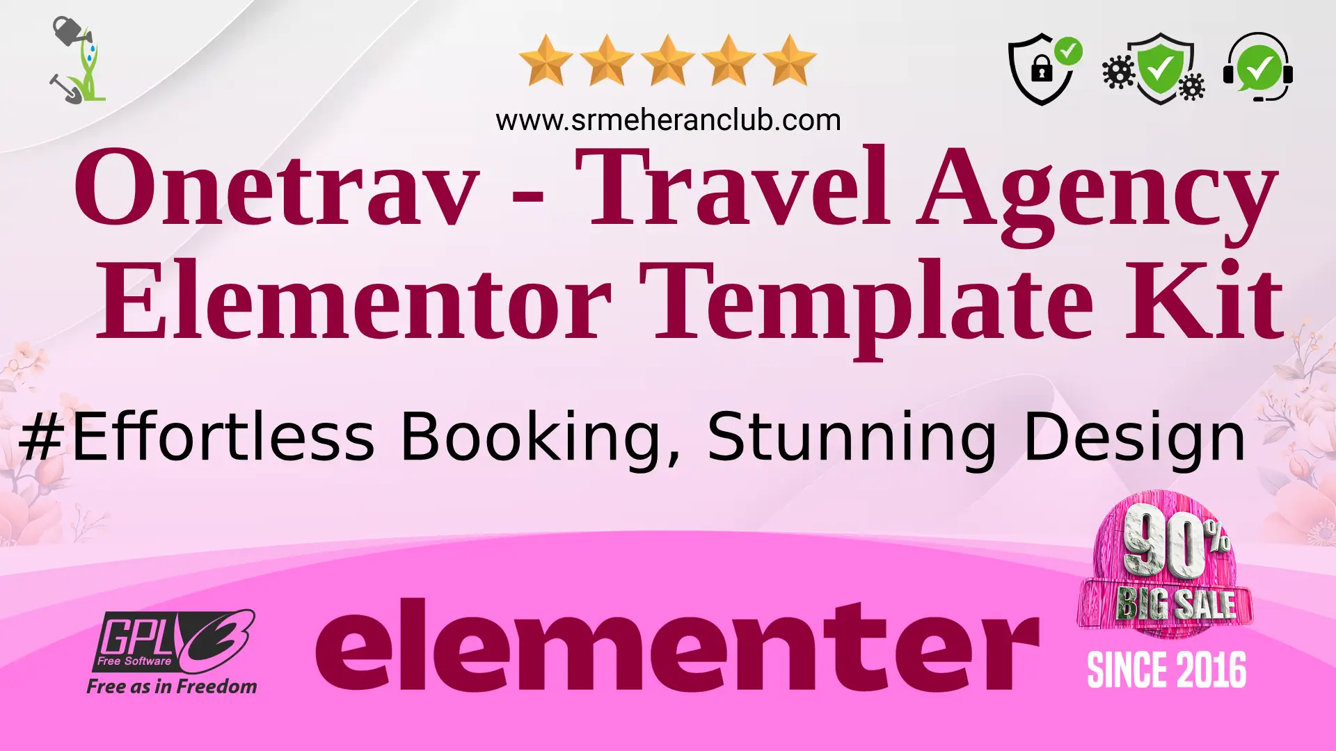Onetrav – Travel Agency Elementor Template Kit — Elementor Kit by Themeforest
