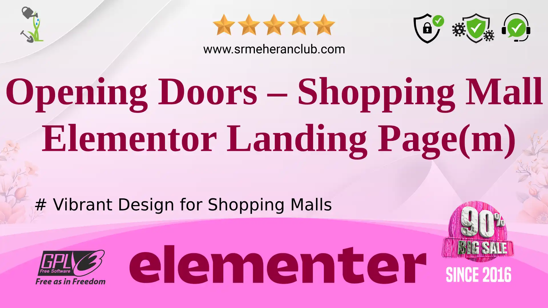 Opening Doors – Shopping Mall Elementor Landing Page(m) — Theme by Templatemonster