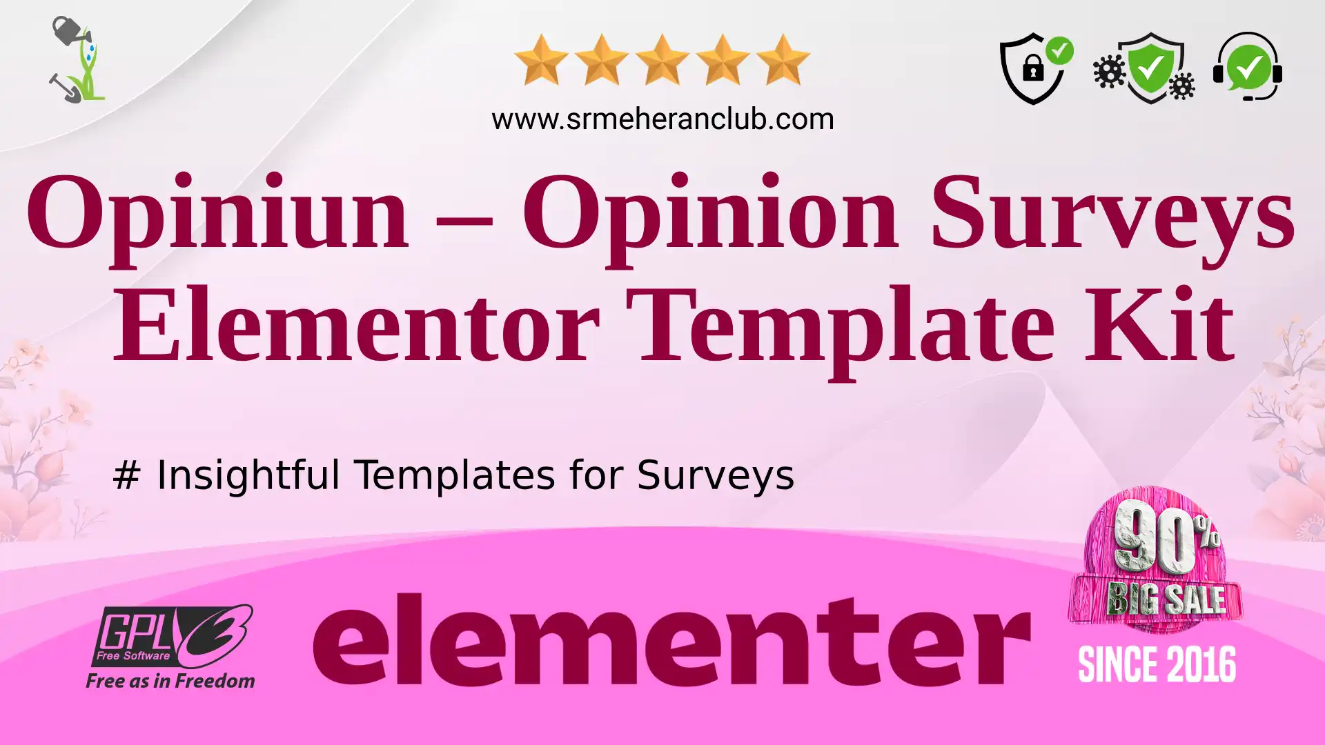 Opiniun – Opinion Surveys Elementor Template Kit — Elementor Kit by Themeforest