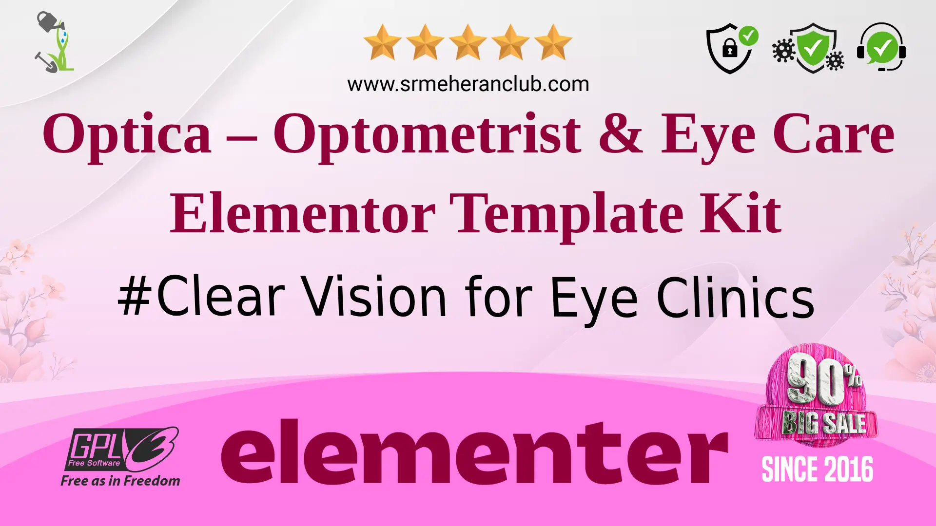 Optica – Optometrist & Eye Care Elementor Template Kit — Elementor Kit by Themeforest