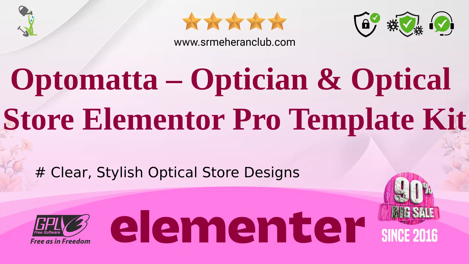 Optomatta – Optician & Optical Store Elementor Pro Template Kit — Elementor Kit by Themeforest