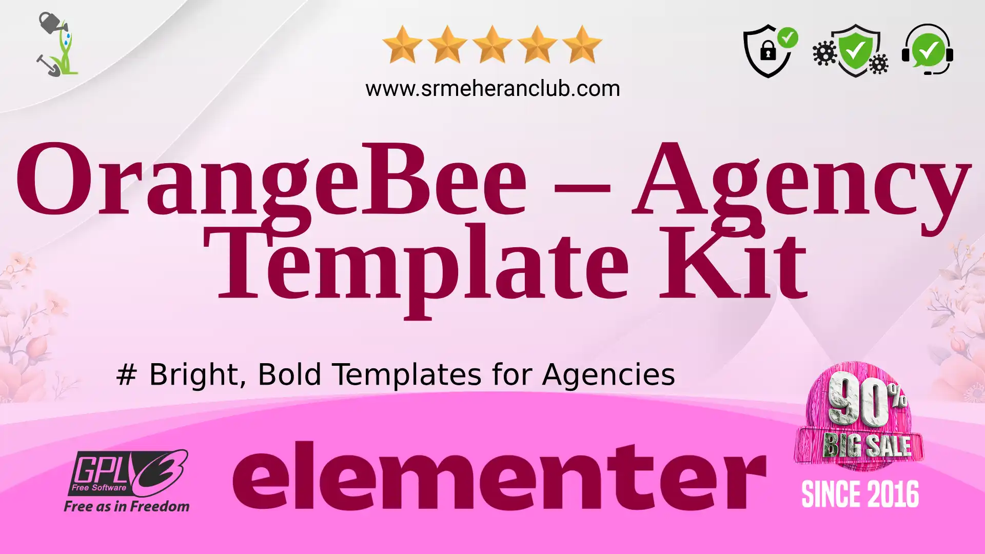 OrangeBee – Agency Template Kit — Elementor Kit by Themeforest