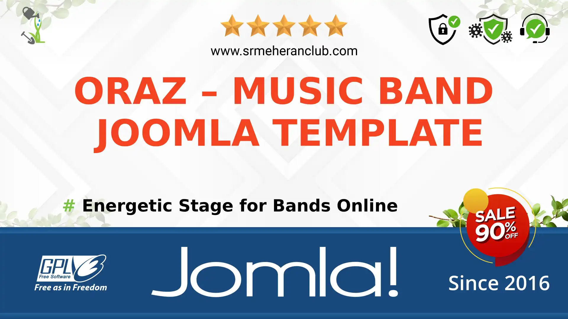 Oraz – Music Band Joomla Template — Theme by Themeforest