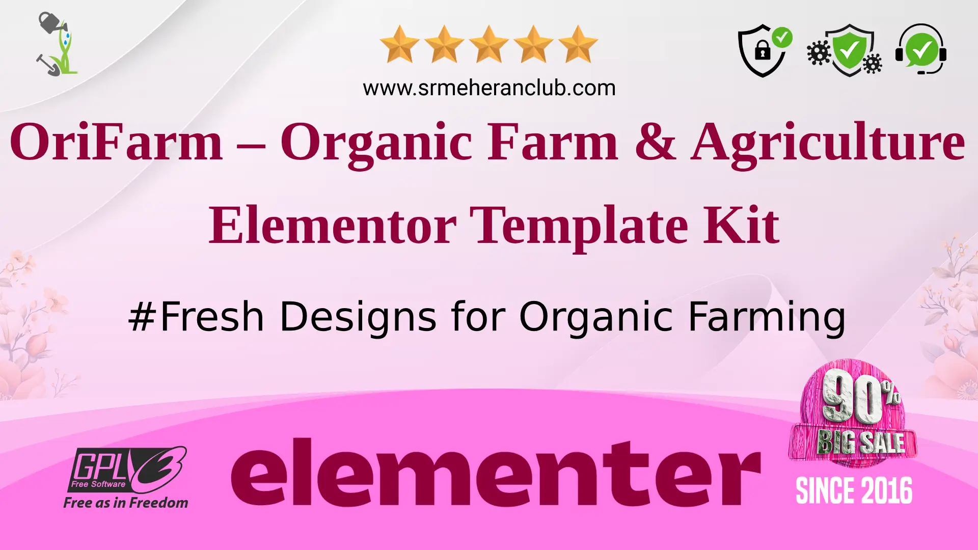 OriFarm – Organic Farm & Agriculture Elementor Template Kit — Elementor Kit by Themeforest