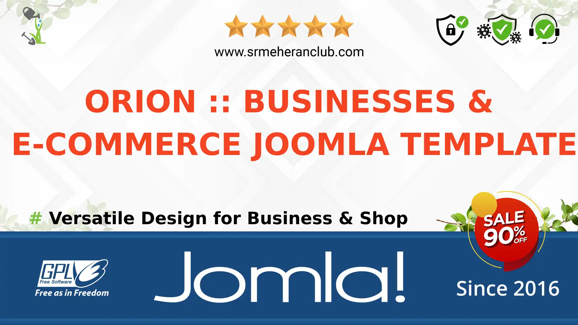 Orion :: Businesses & e-Commerce Joomla Template — Theme by Themeforest