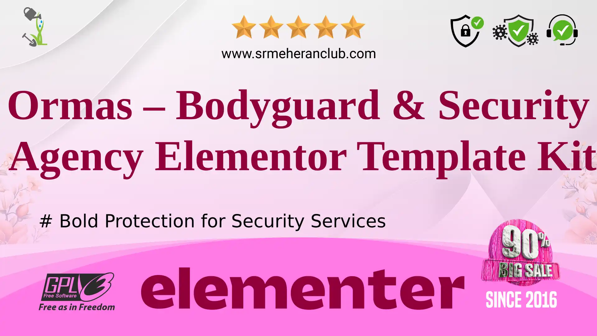 Ormas – Bodyguard & Security Agency Elementor Template Kit — Elementor Kit by Themeforest
