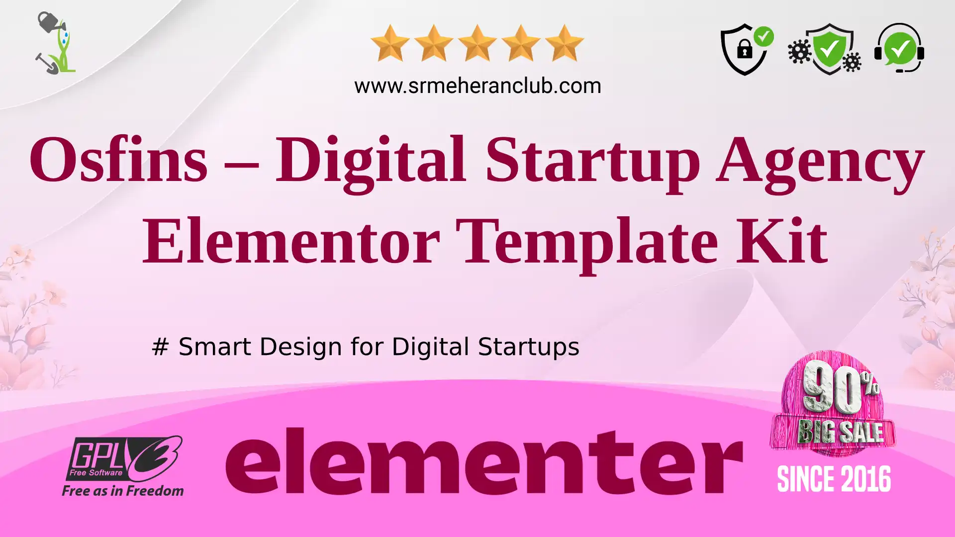 Osfins – Digital Startup Agency Elementor Template Kit