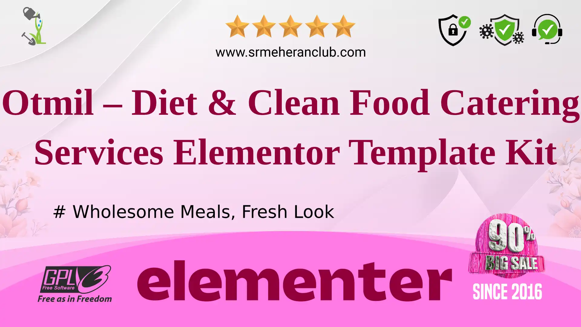 Otmil – Diet & Clean Food Catering Services Elementor Template Kit — Elementor Kit by Themeforest
