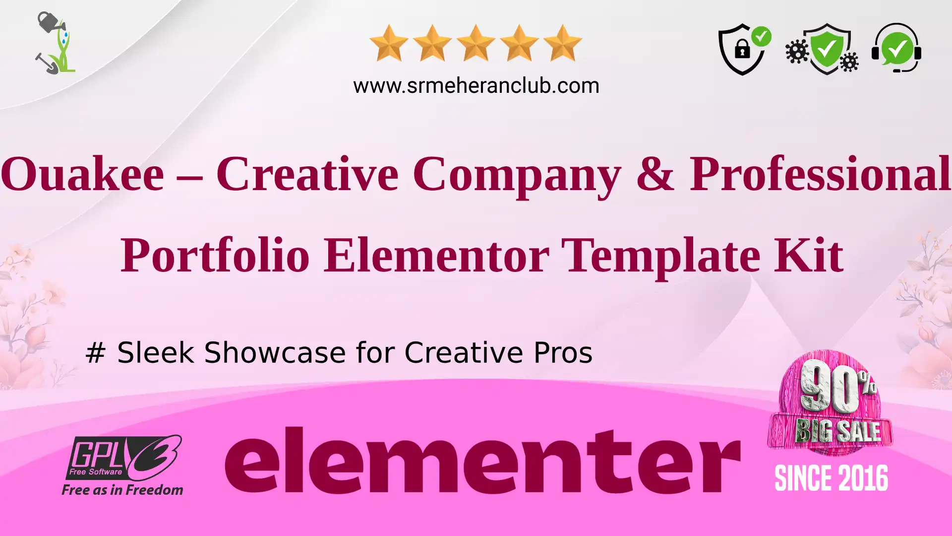 Ouakee – Creative Company & Professional Portfolio Elementor Template Kit — Elementor Kit by Themeforest