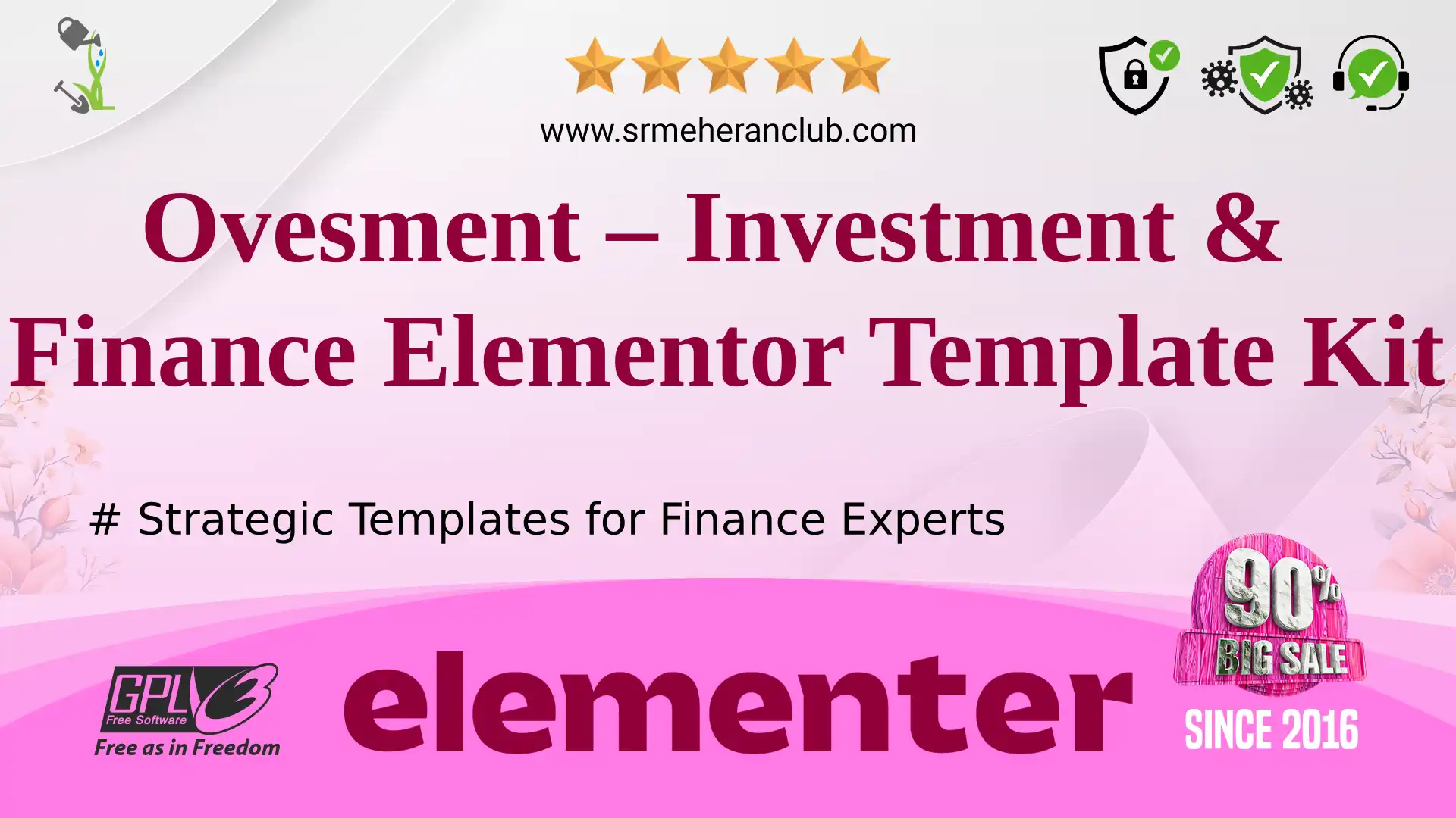 Ovesment – Investment & Finance Elementor Template Kit