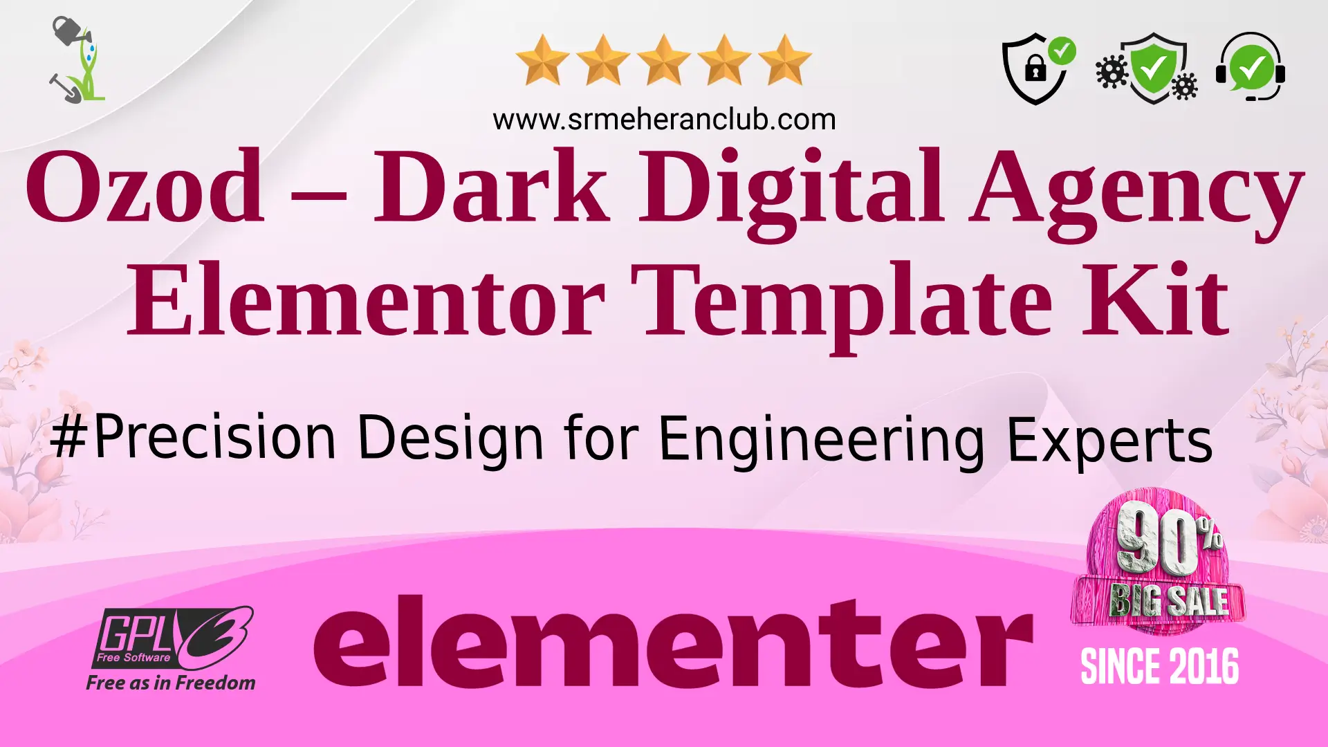 Ozod – Dark Digital Agency Elementor Template Kit — Elementor Kit by Themeforest