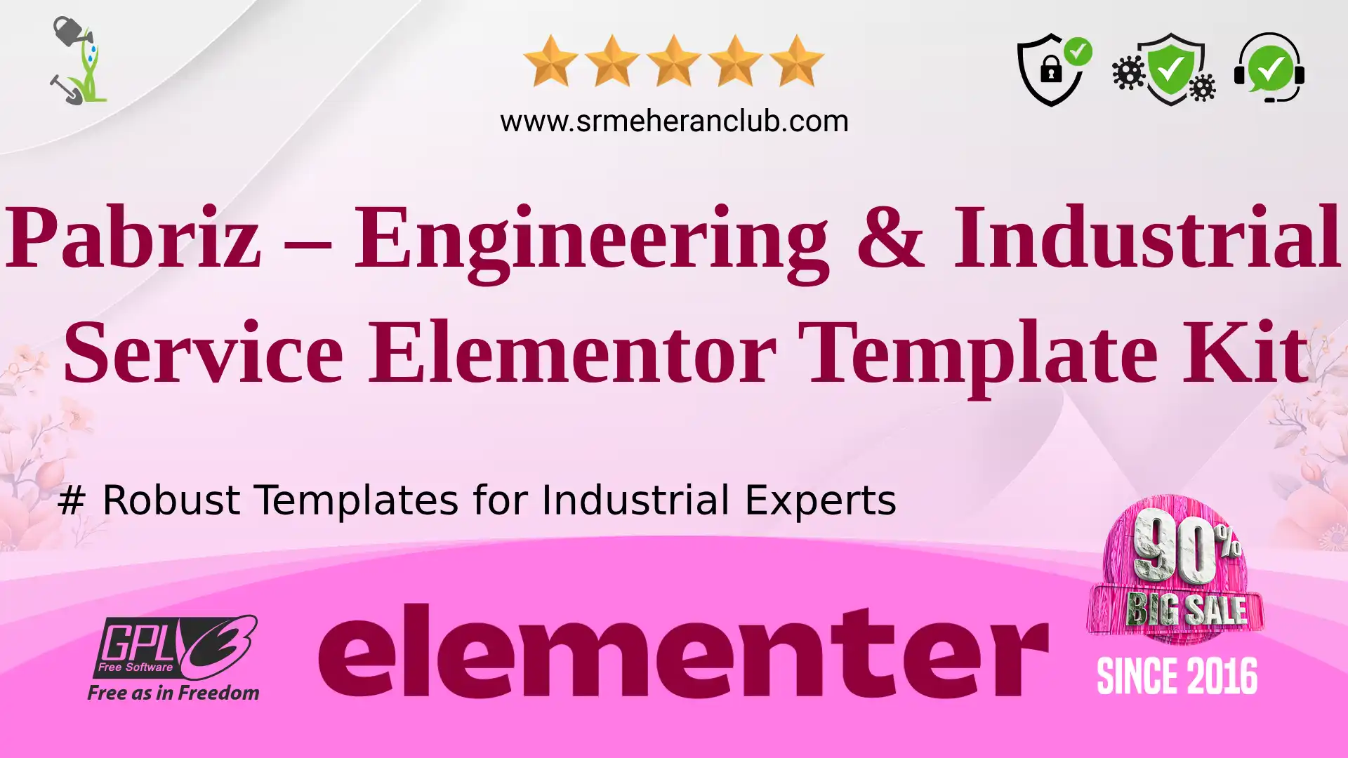 Pabriz – Engineering & Industrial Service Elementor Template Kit — Elementor Kit by Themeforest