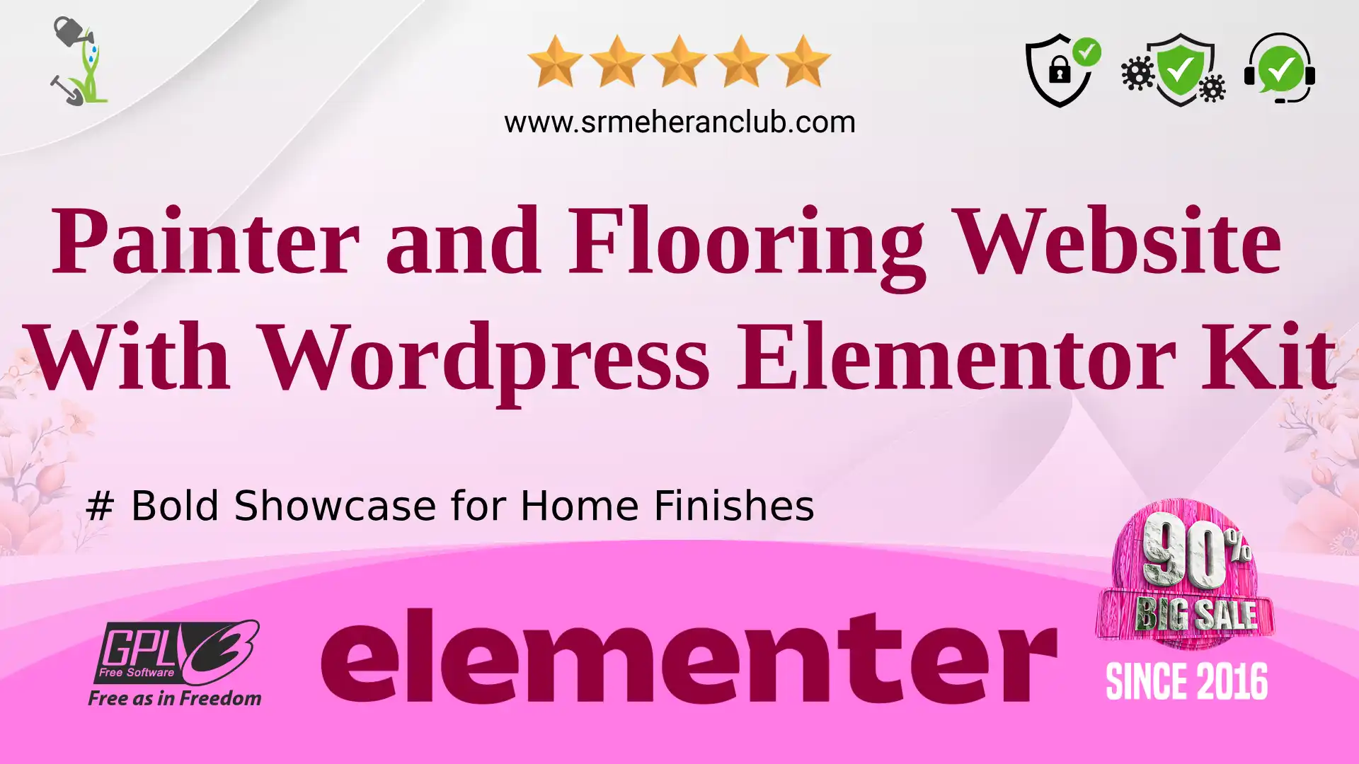 Painter and Flooring Website With WordPress Elementor Kit — Elementor Kit by Templatemonster