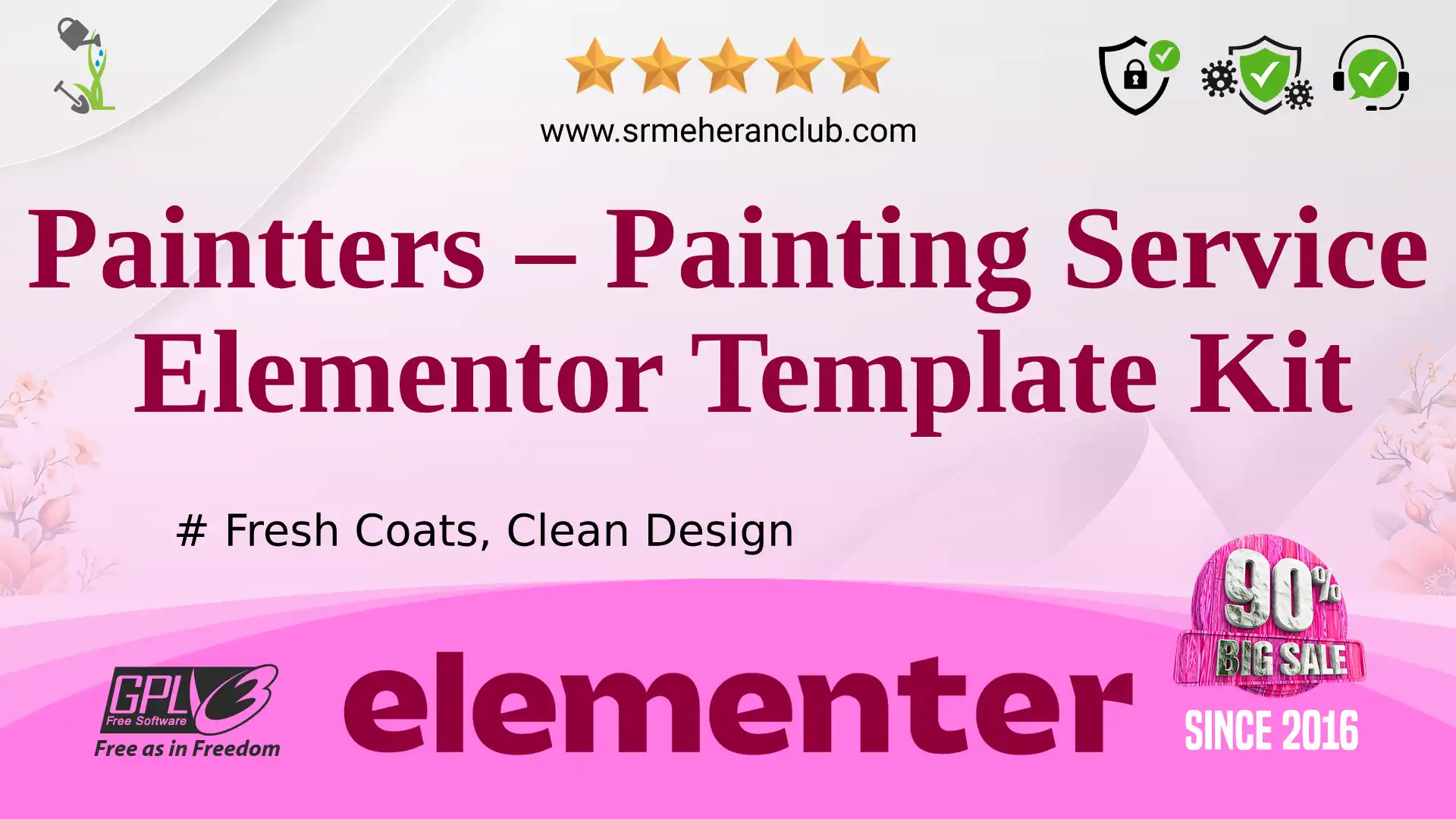 Paintters – Painting Service Elementor Template Kit — Elementor Kit by Themeforest