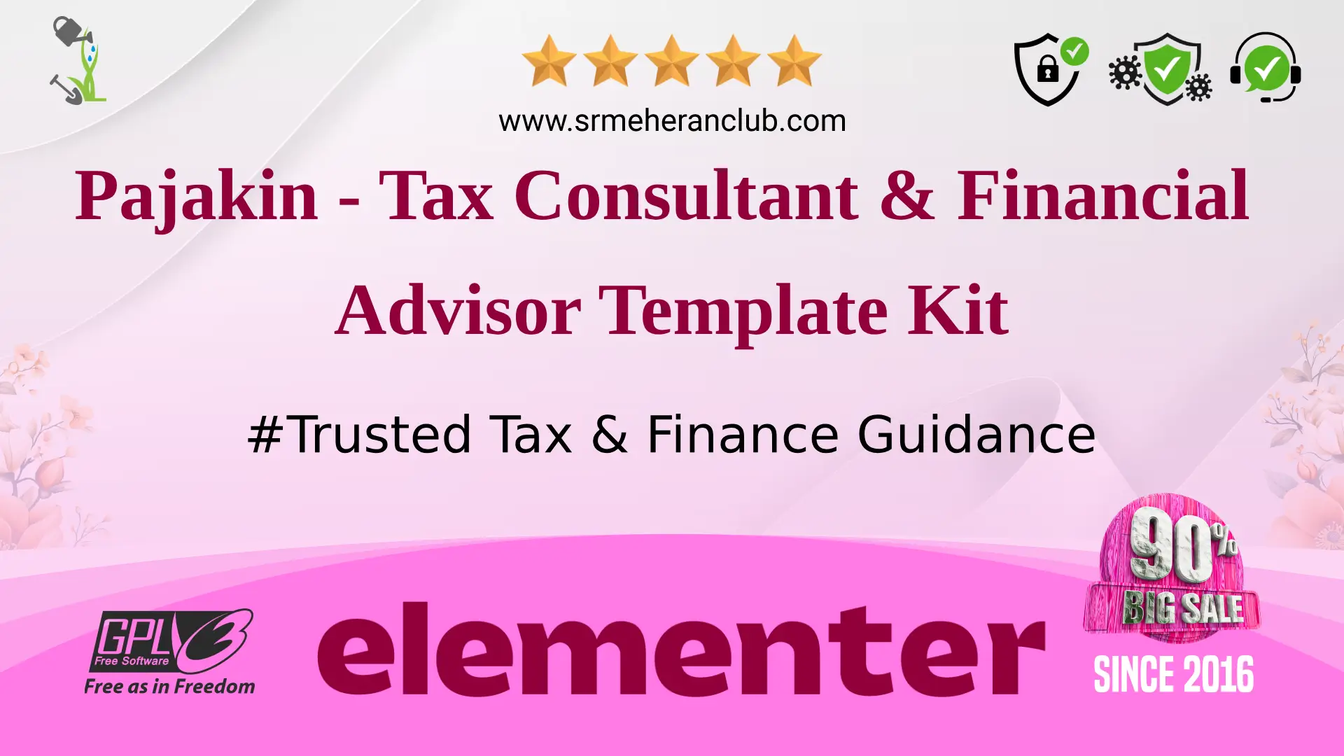 Pajakin – Tax Consultant & Financial Advisor Template Kit — Elementor Kit by Themeforest