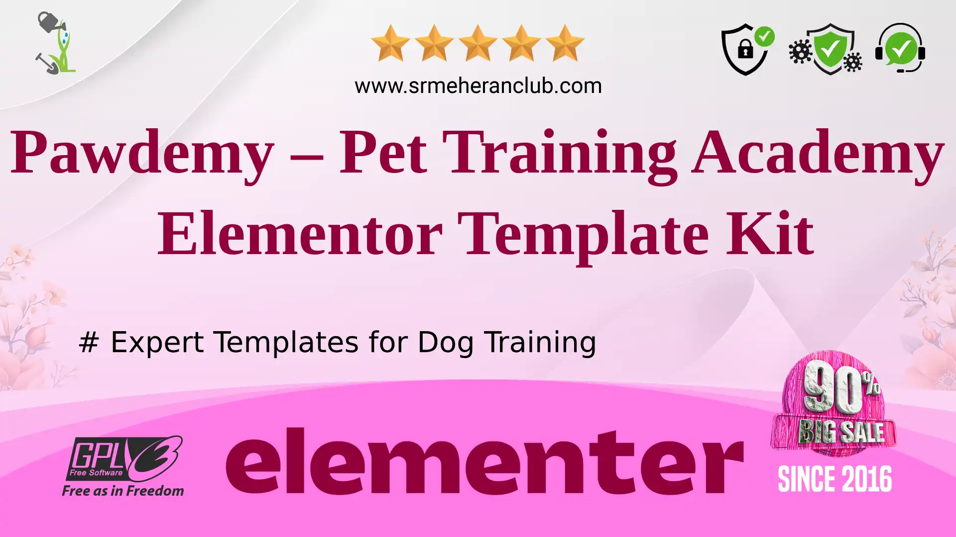 Pawdemy – Pet Training Academy Elementor Template Kit — Elementor Kit by Themeforest