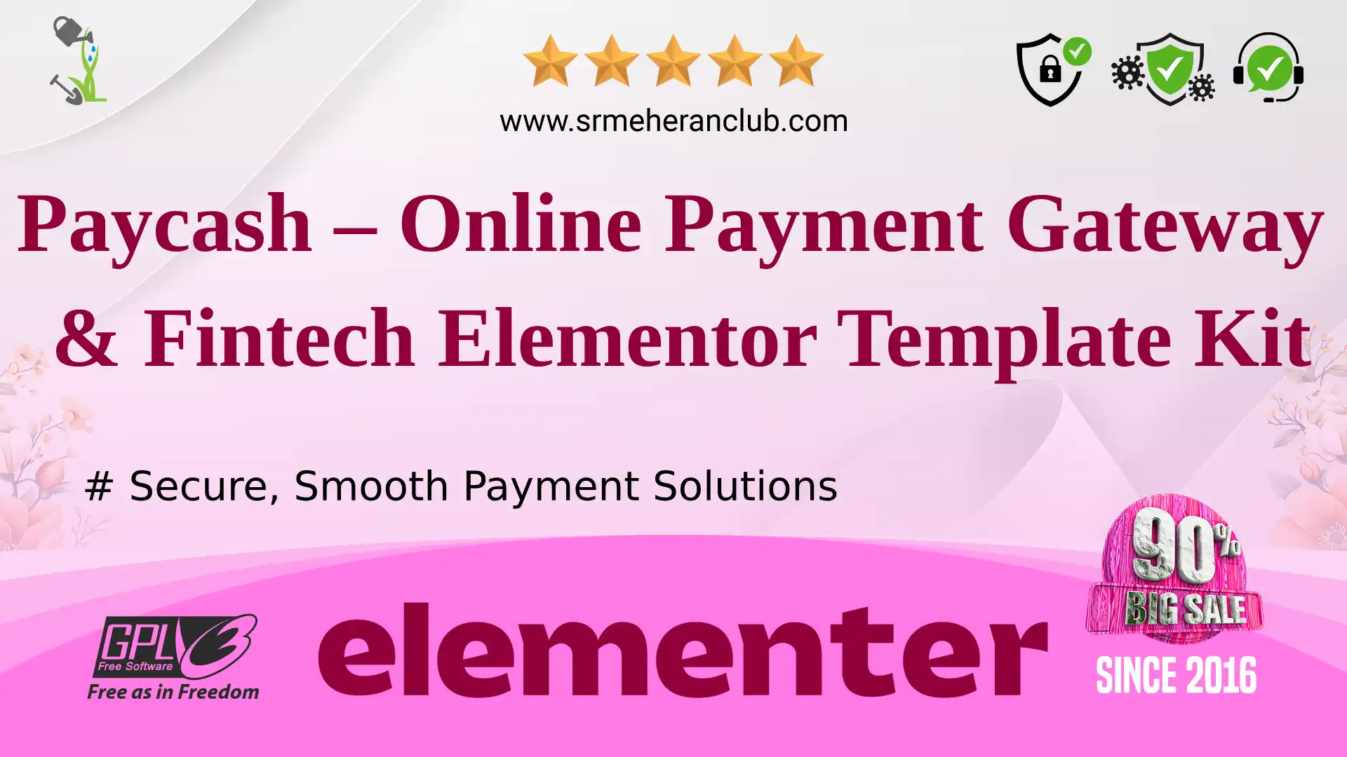 Paycash – Online Payment Gateway & Fintech Elementor Template Kit