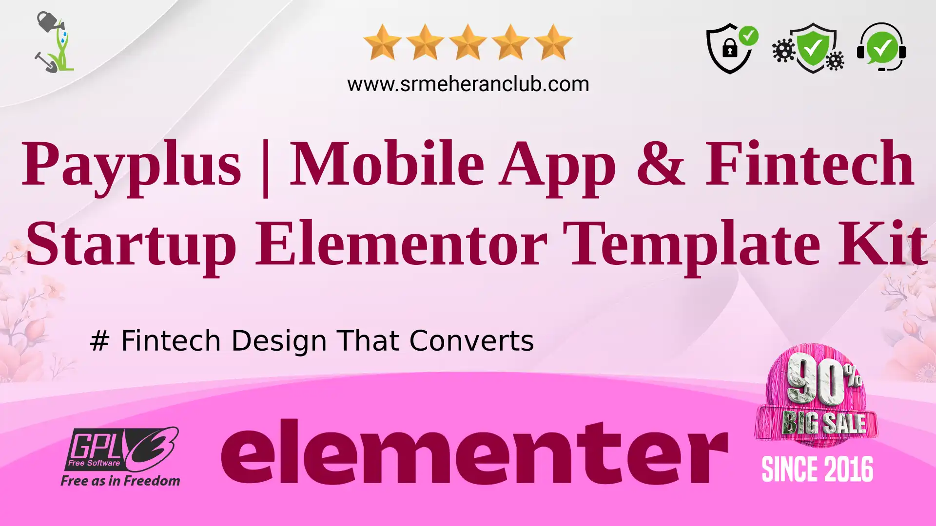 Payplus | Mobile App & Fintech Startup Elementor Template Kit — Elementor Kit by Themeforest