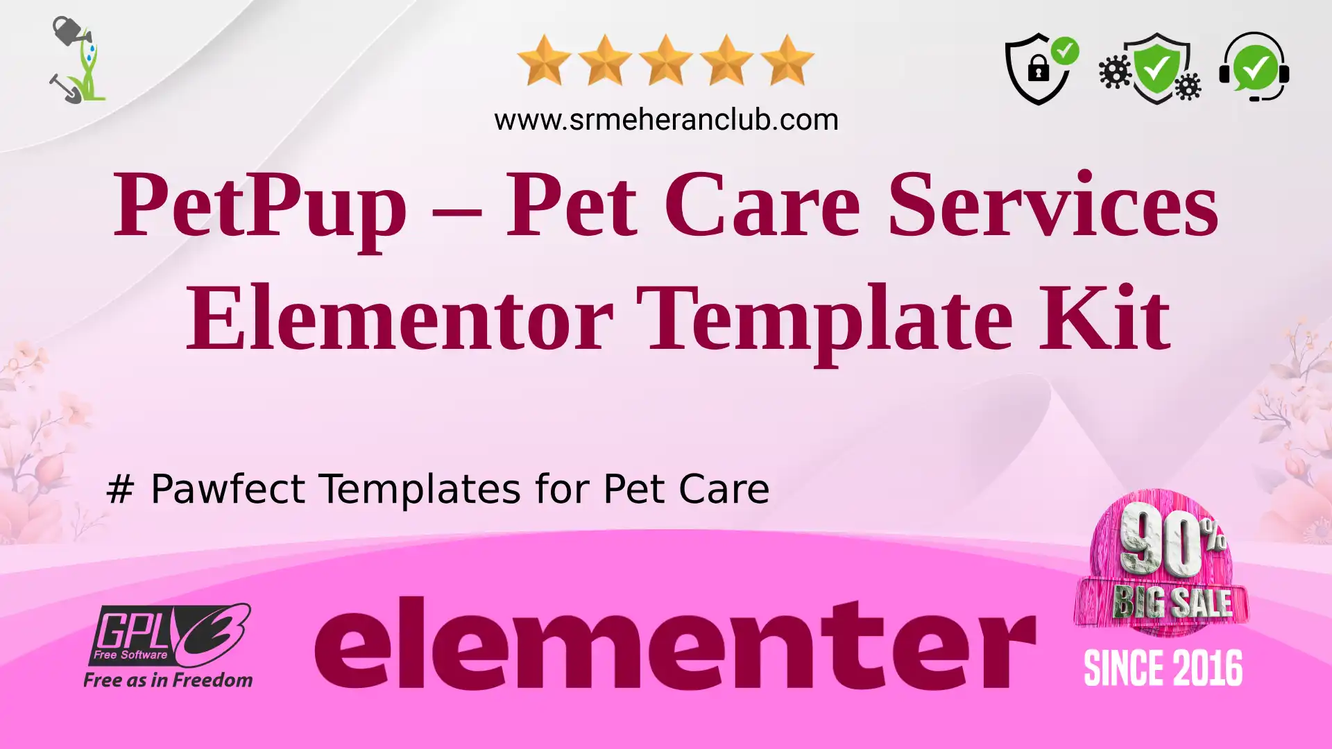 PetPup – Pet Care Services Elementor Template Kit — Elementor Kit by Themeforest