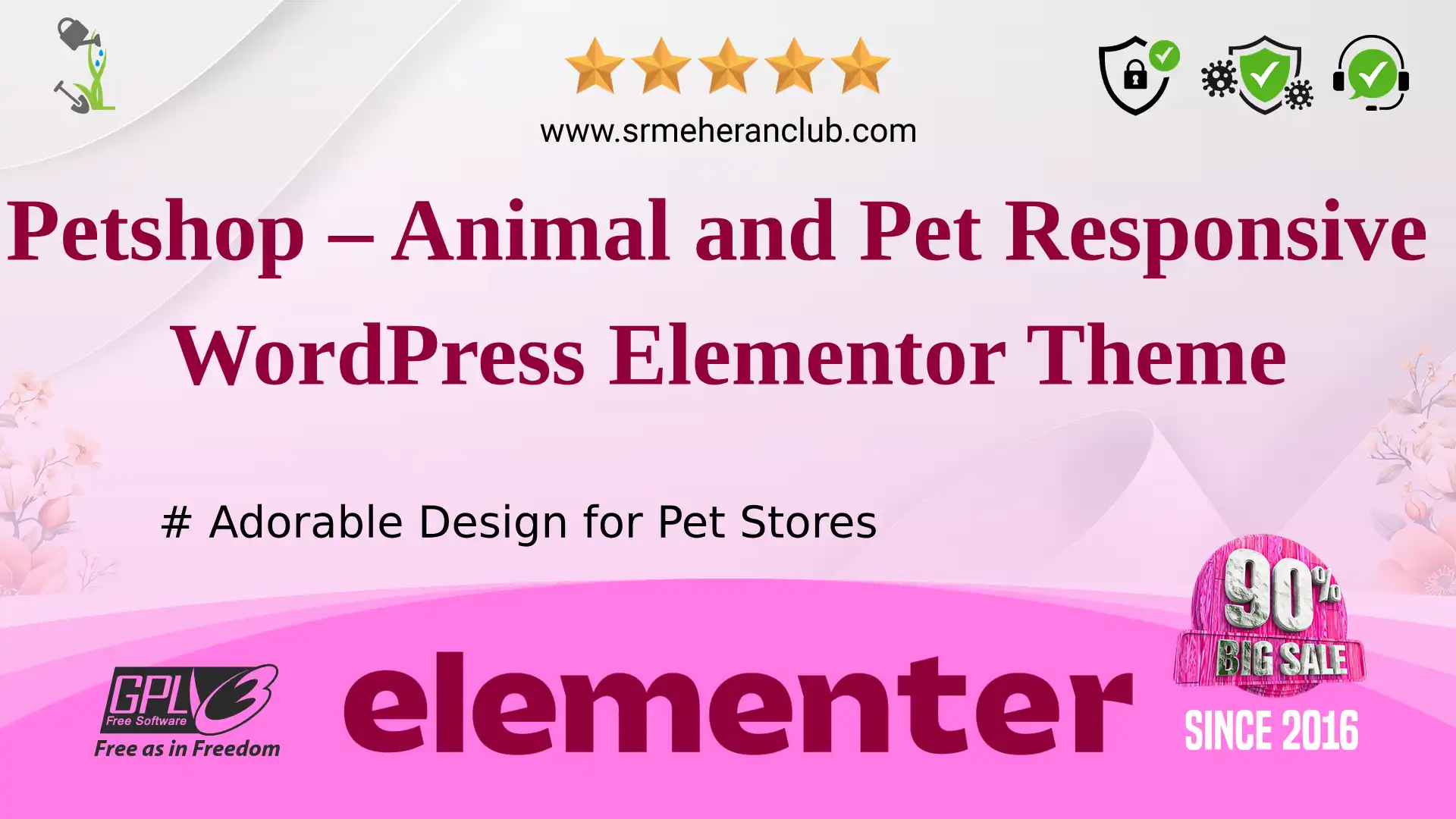 Petshop – Animal and Pet Responsive WordPress Elementor Theme — Theme by Templatemonster
