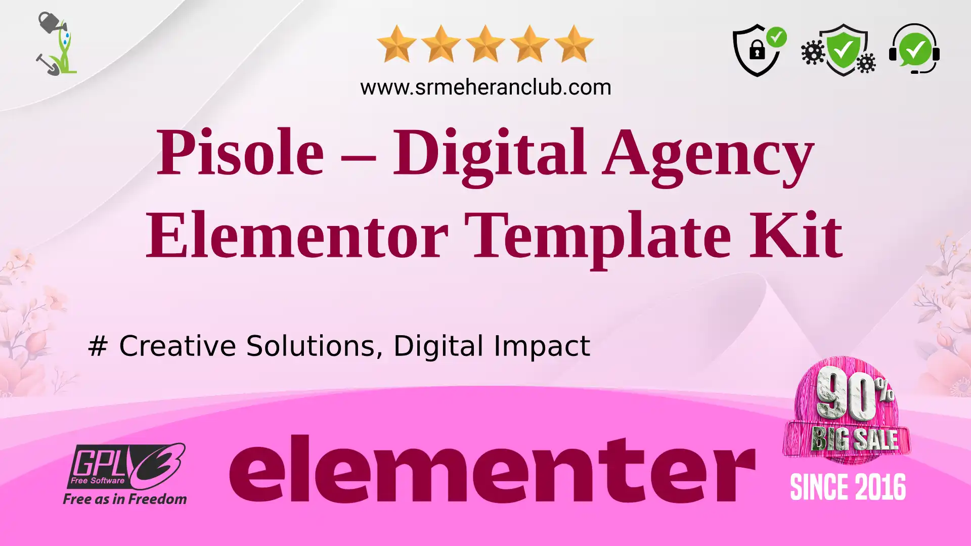 Pisole – Digital Agency Elementor Template Kit — Elementor Kit by Themeforest