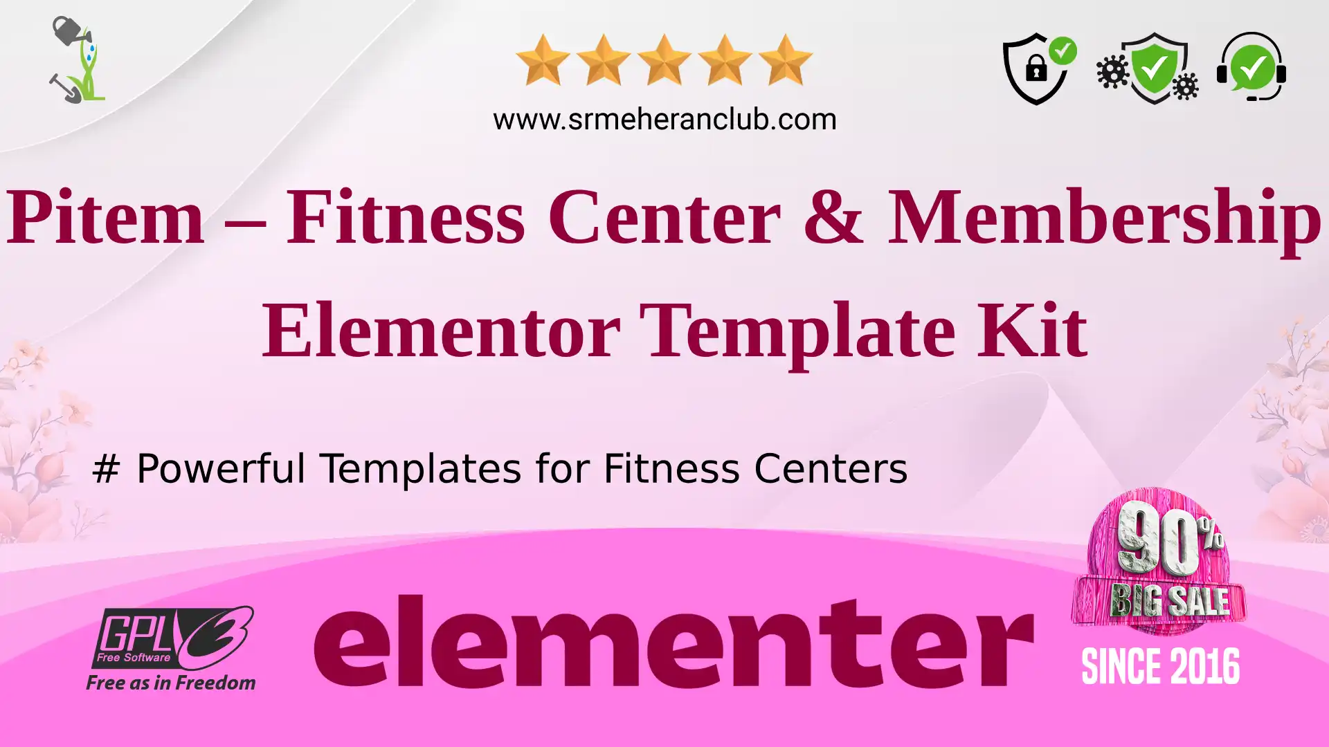 Pitem – Fitness Center & Membership Elementor Template Kit